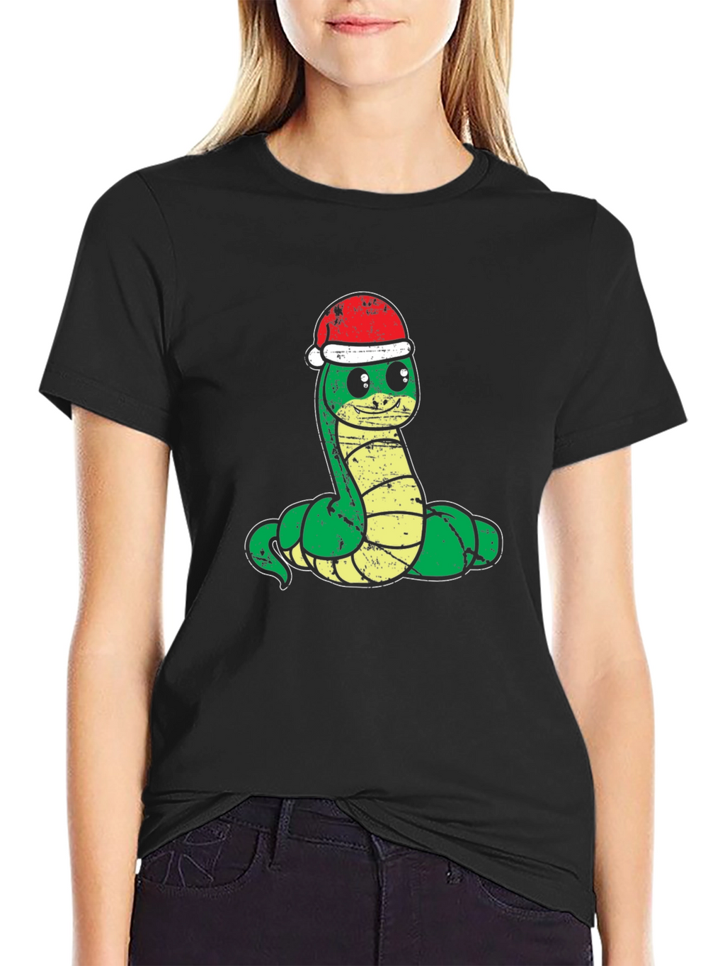 Festive Snake Graphic Tee