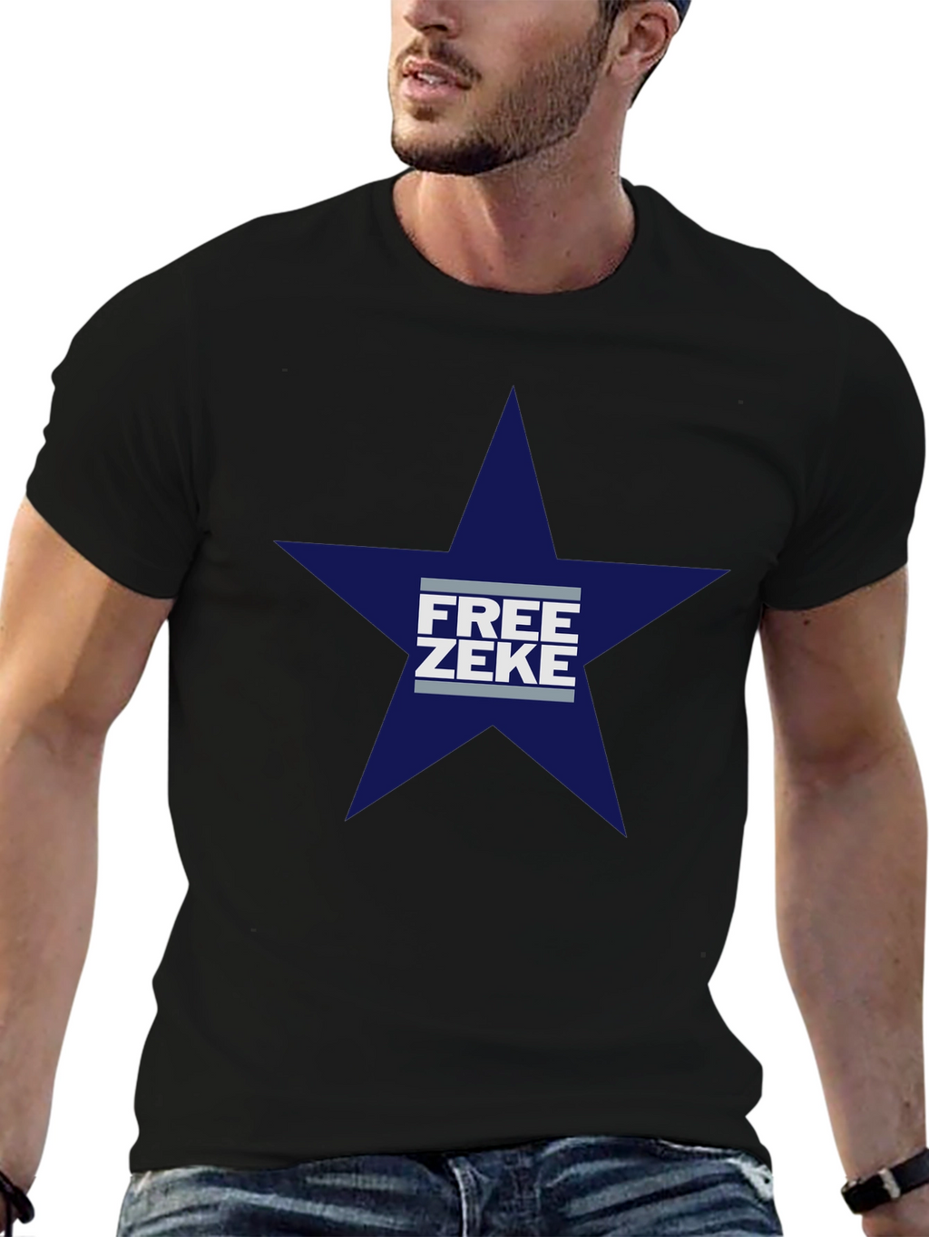 Free Zeke Star T-Shirt - Stylish Graphic Tee