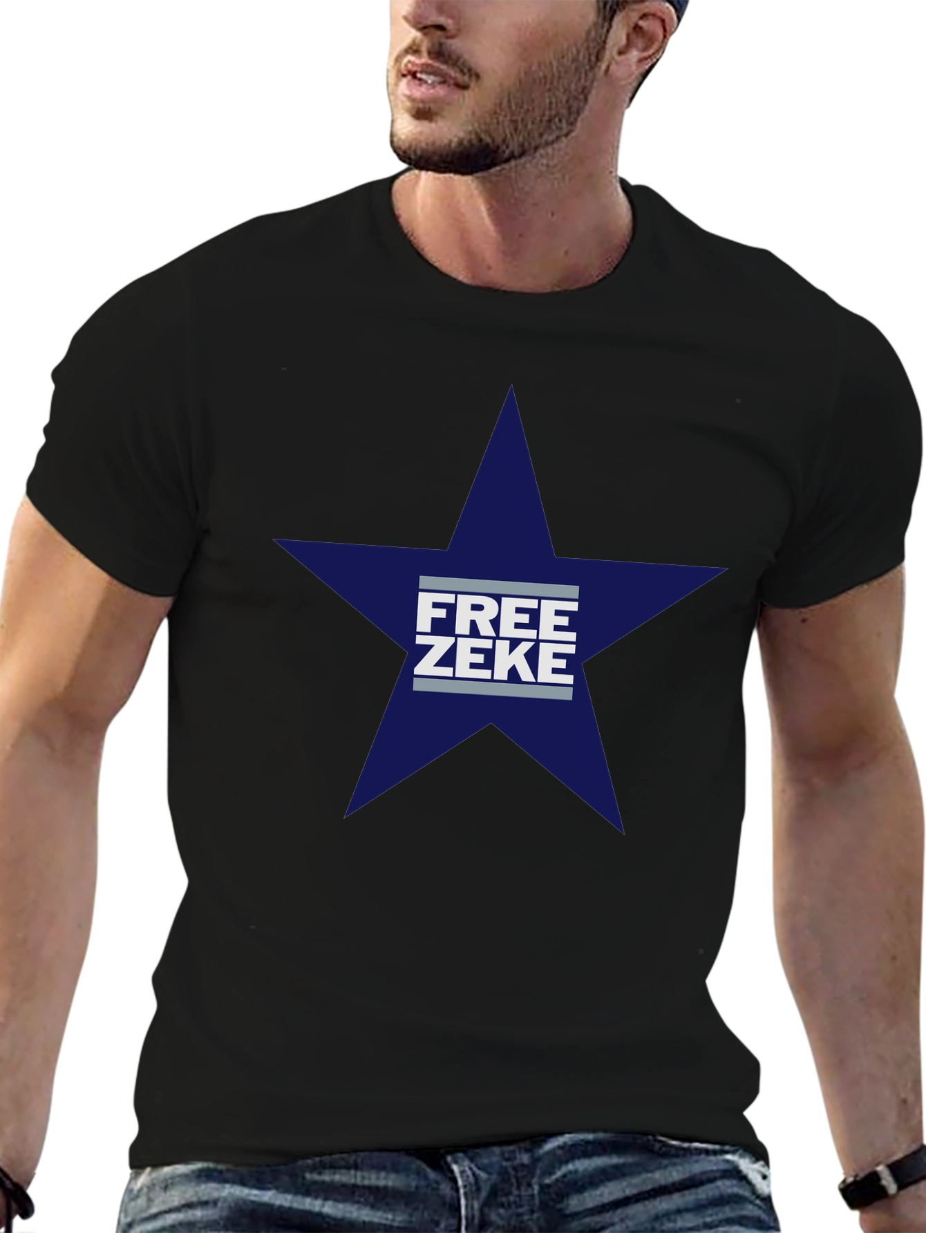 Free Zeke Star T-Shirt - Stylish Graphic Tee