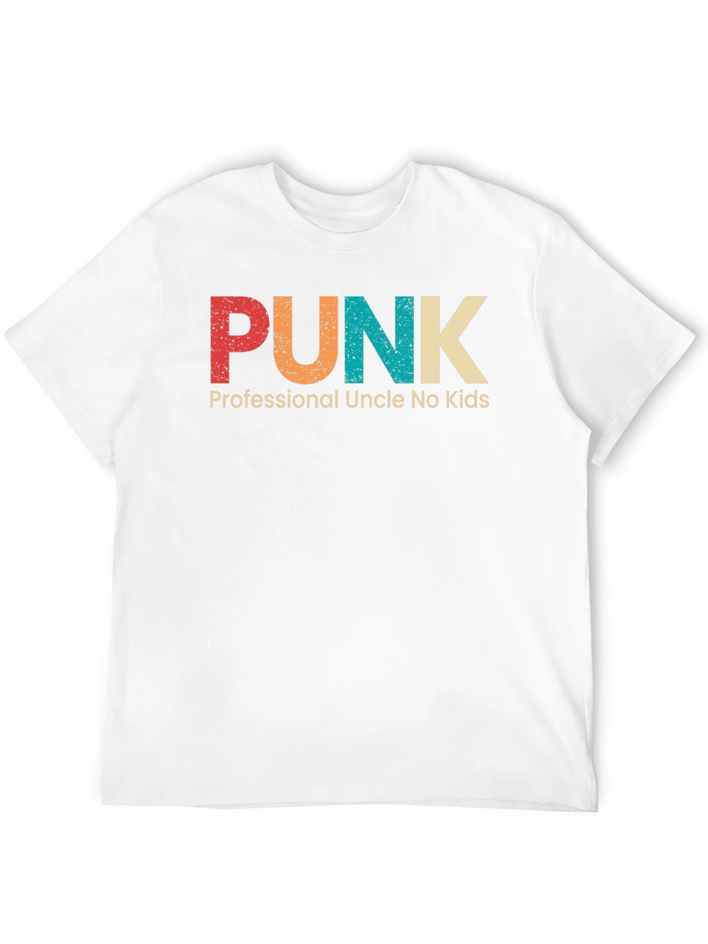 PUNK Uncle Graphic T-Shirt - Retro Style