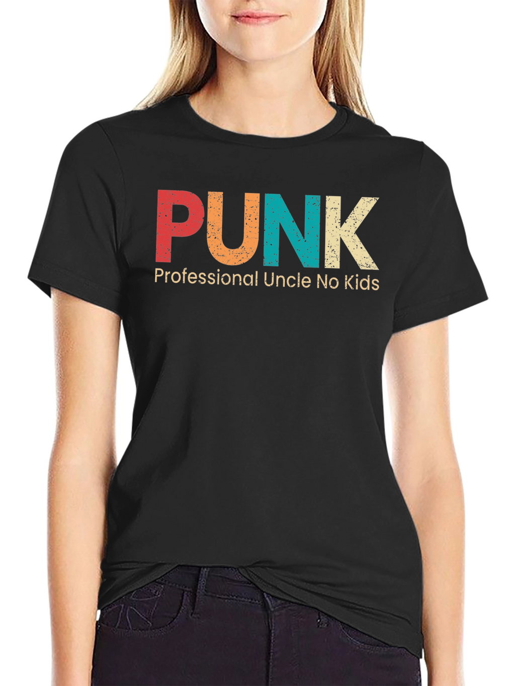 PUNK Uncle Graphic T-Shirt - Retro Style