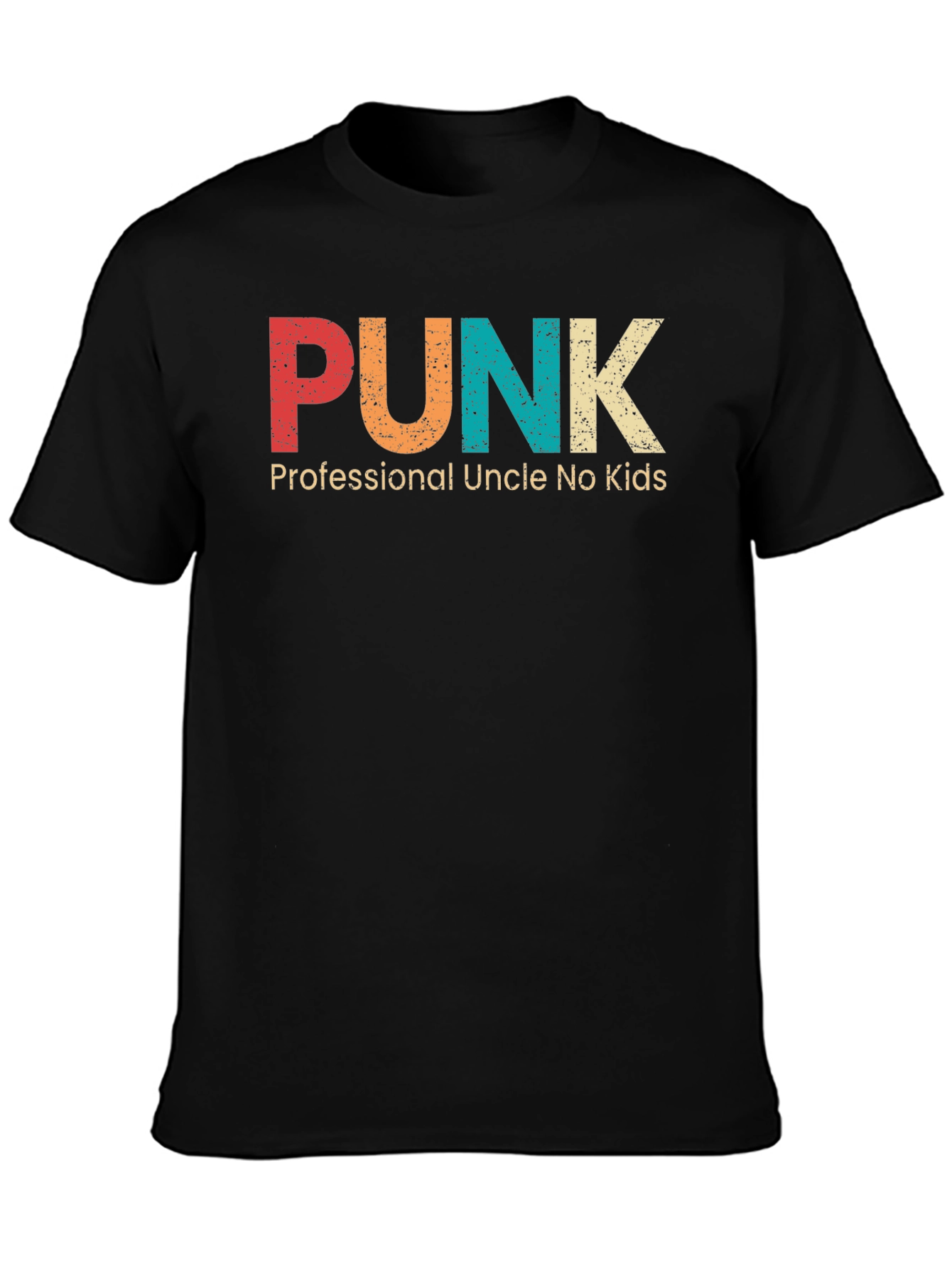 PUNK Uncle Graphic T-Shirt - Retro Style