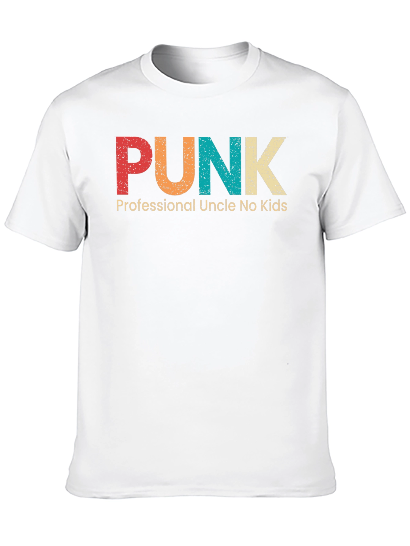 PUNK Uncle Graphic T-Shirt - Retro Style