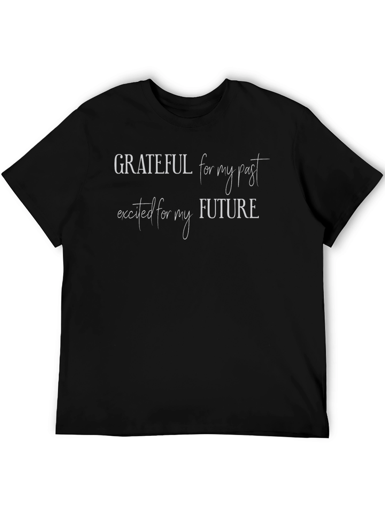 Grateful Past Excited Future Graphic Tee