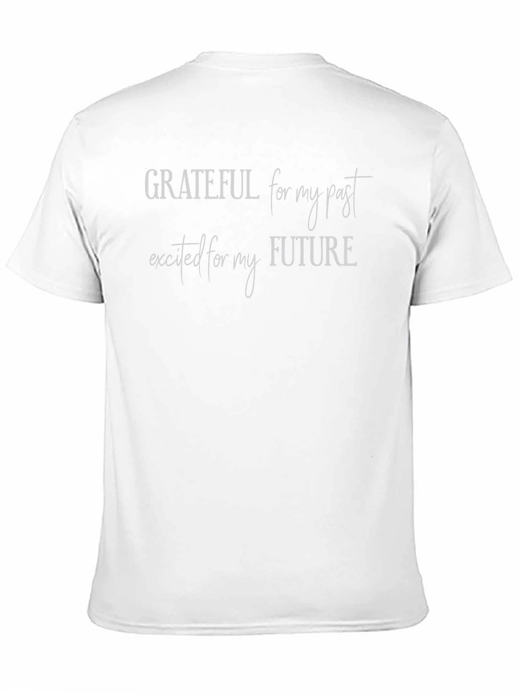 Grateful Past Excited Future Graphic Tee