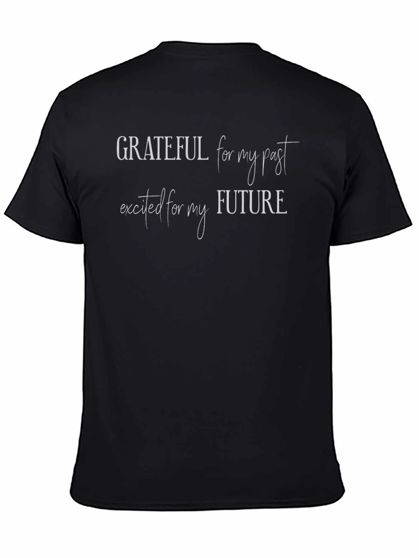 Grateful Past Excited Future Graphic Tee