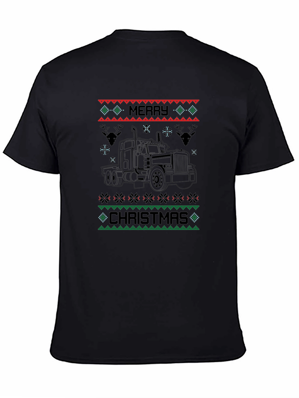 Merry Christmas Trucker T-Shirt