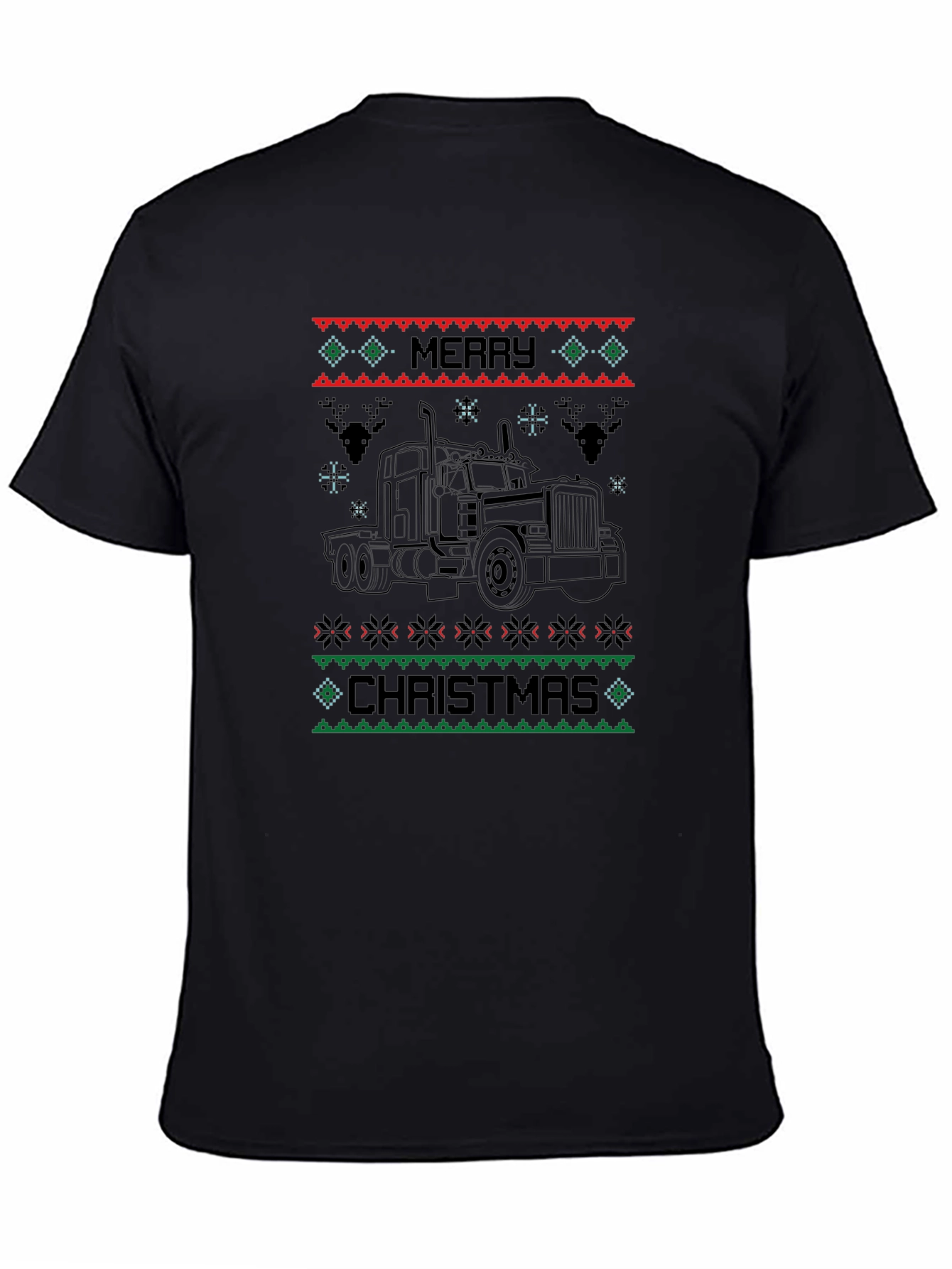 Merry Christmas Trucker T-Shirt