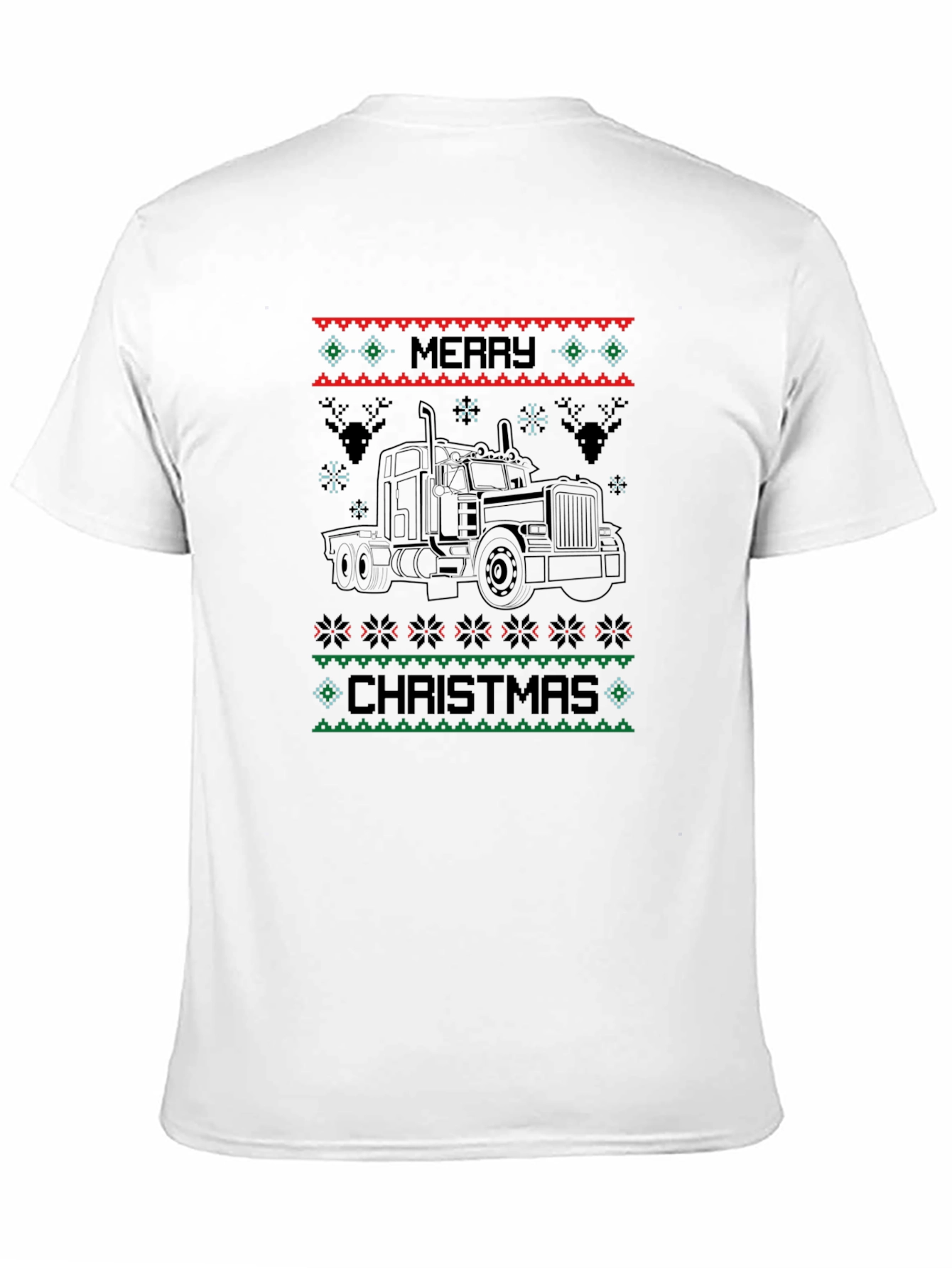Merry Christmas Trucker T-Shirt