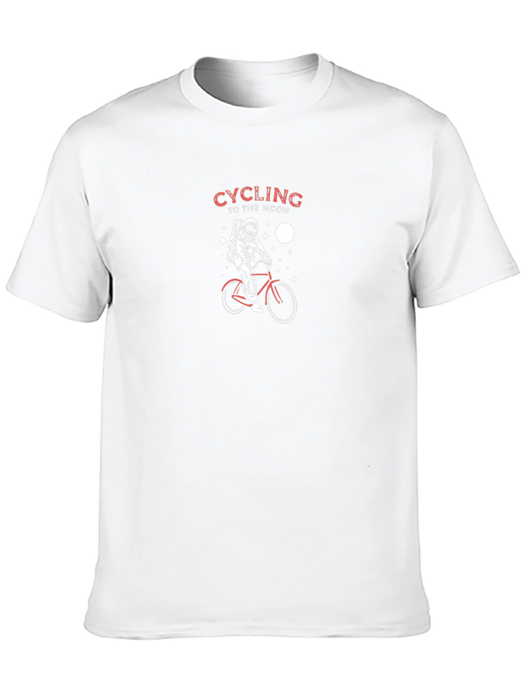 Cycling to the Moon Graphic T-Shirt