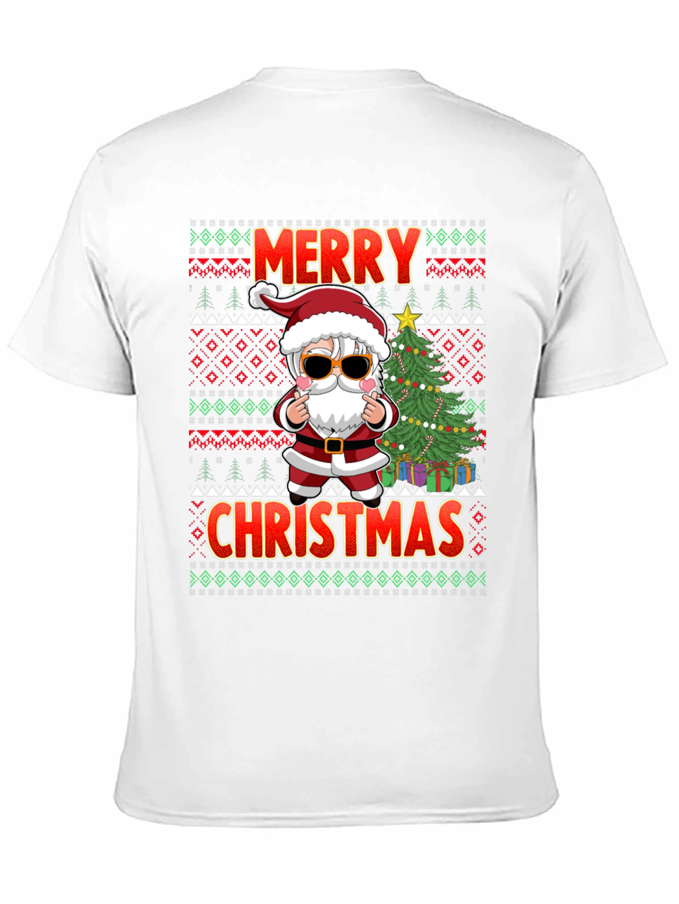 Merry Christmas Santa Graphic Tee