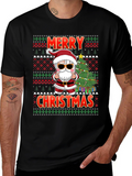 Merry Christmas Santa Graphic Tee