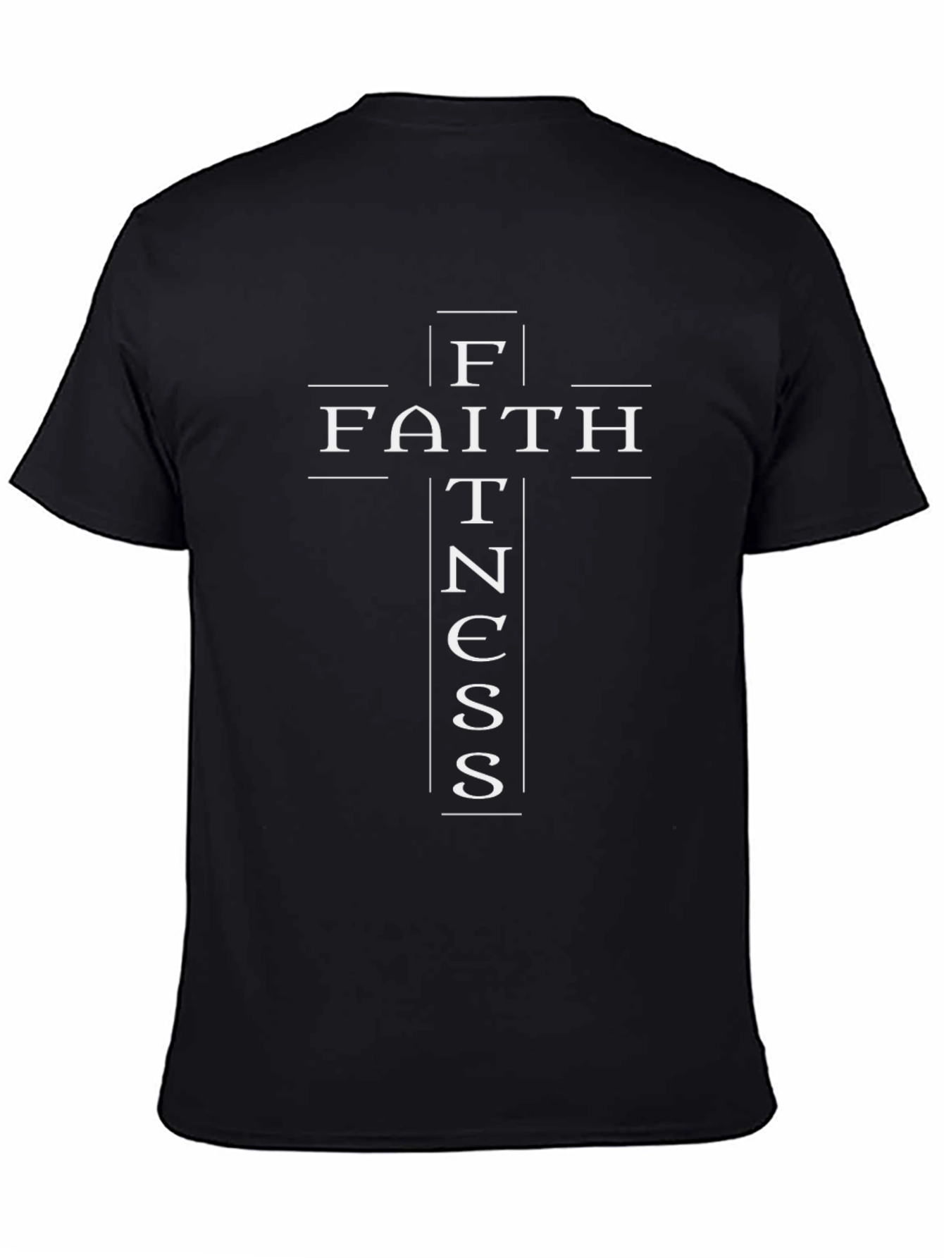 Faith Fitness T-Shirt - Christian Workout Tee