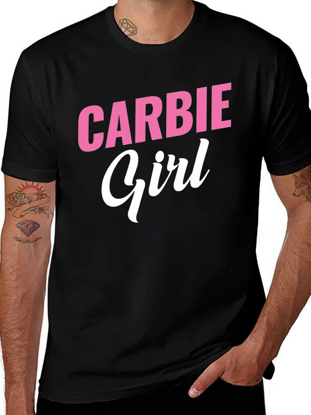 Carbie Girl Graphic Tee - Funny Womens T-Shirt