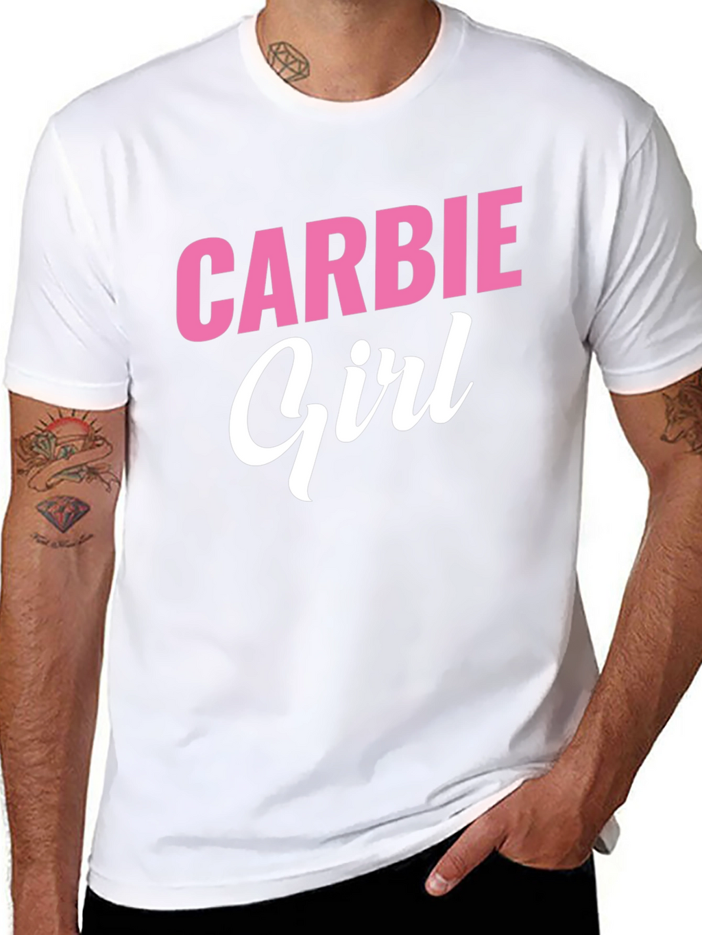 Carbie Girl Graphic Tee - Funny Womens T-Shirt
