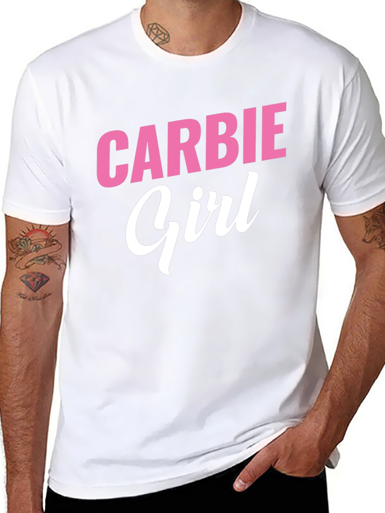 Carbie Girl Graphic Tee - Funny Womens T-Shirt
