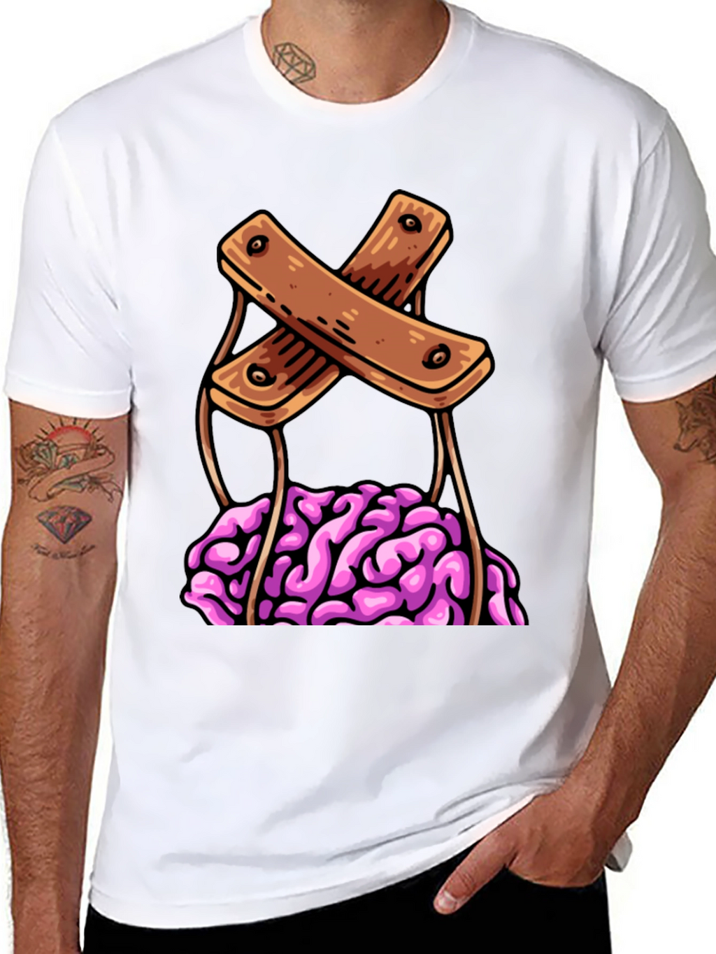 Brain Puppet T-Shirt - Unique Graphic Tee