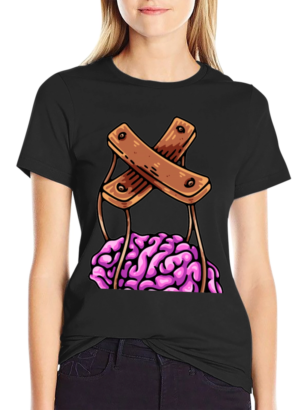 Brain Puppet T-Shirt - Unique Graphic Tee