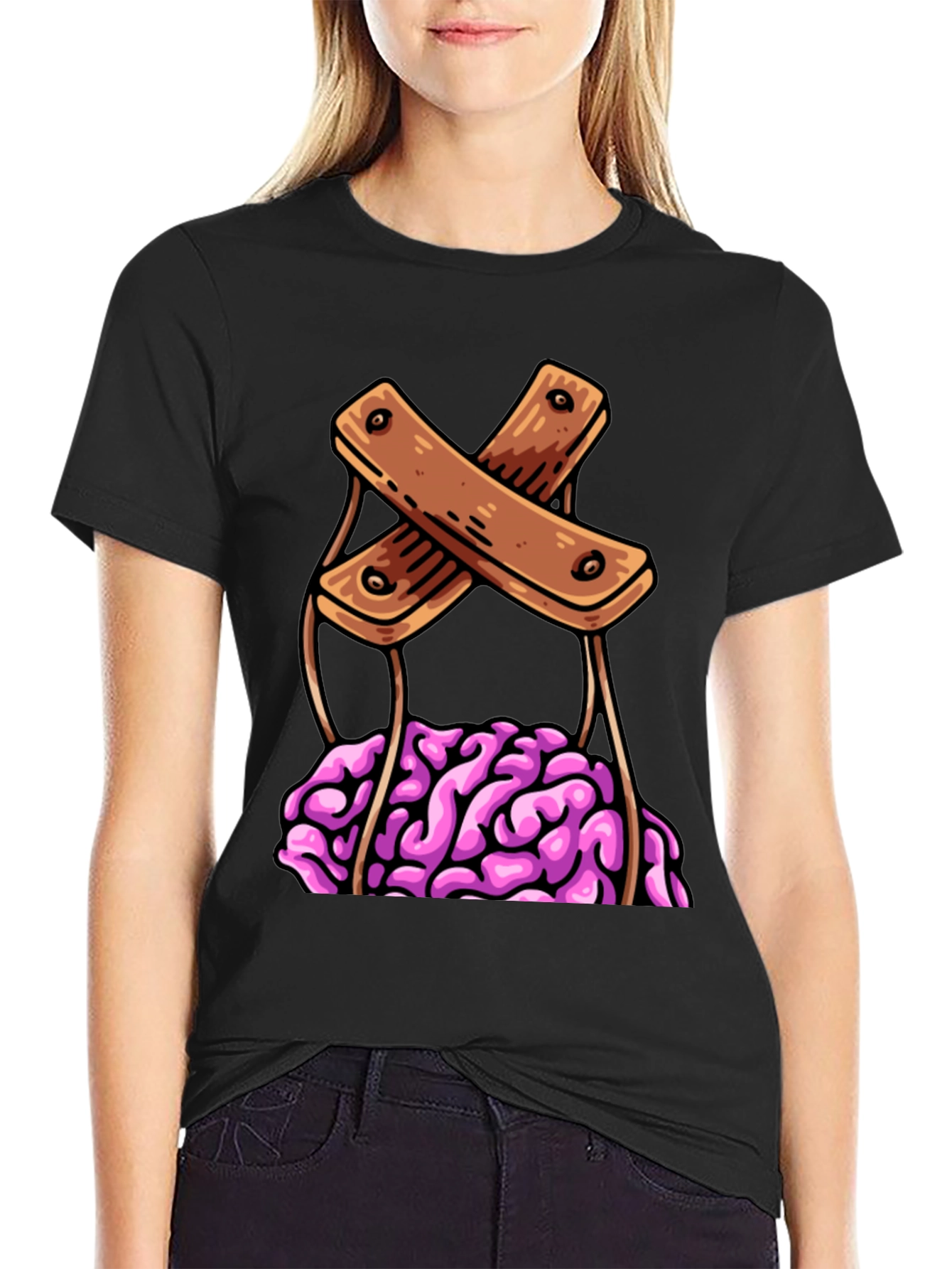 Brain Puppet T-Shirt - Unique Graphic Tee
