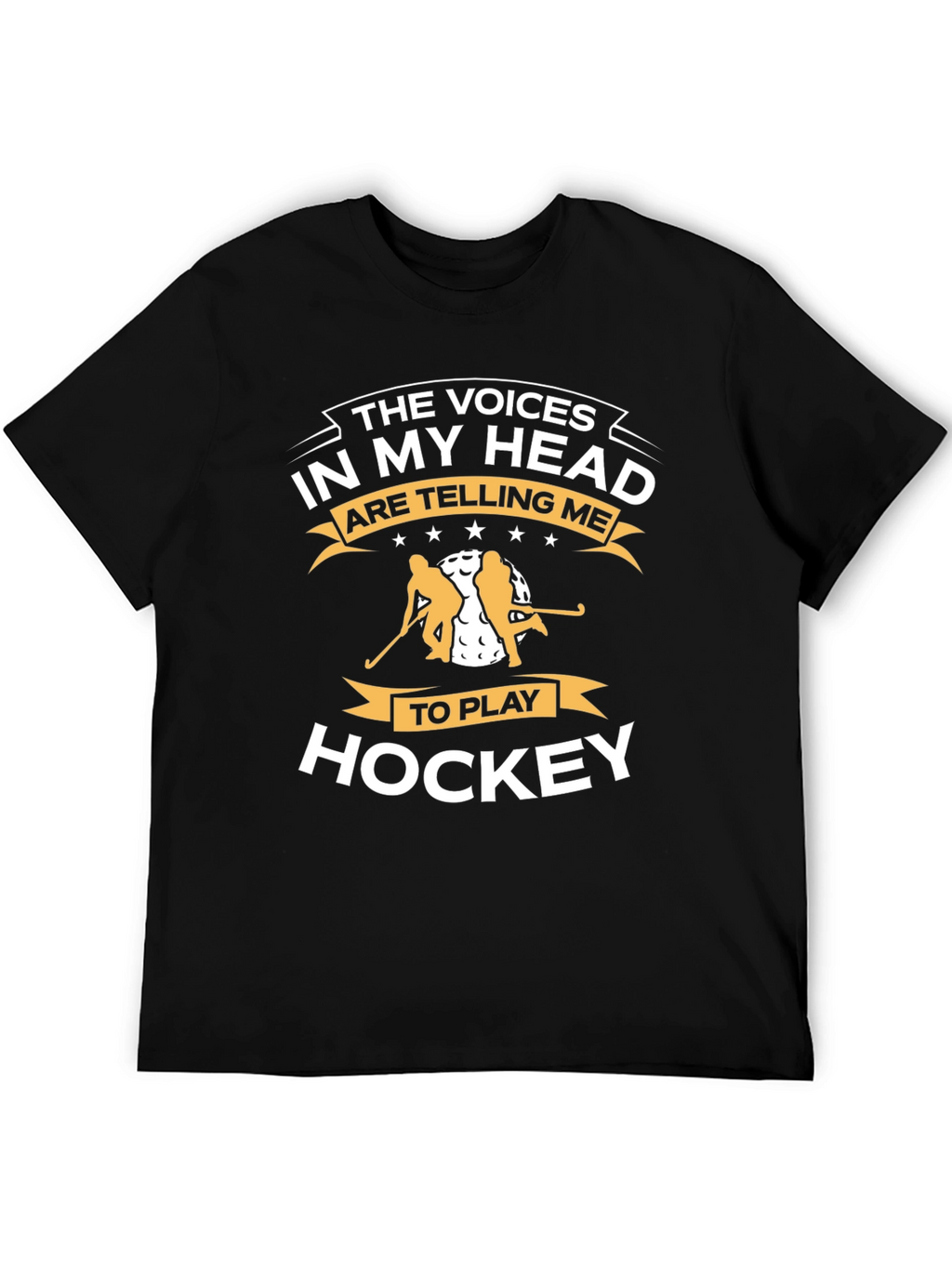 Voices in My Head Hockey T-Shirt