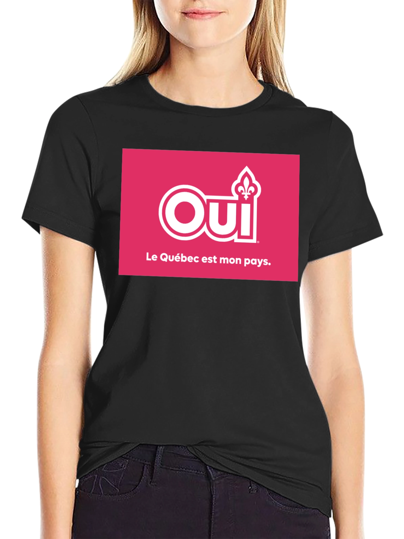 Quebec Oui T-Shirt - Le Québec est mon pays