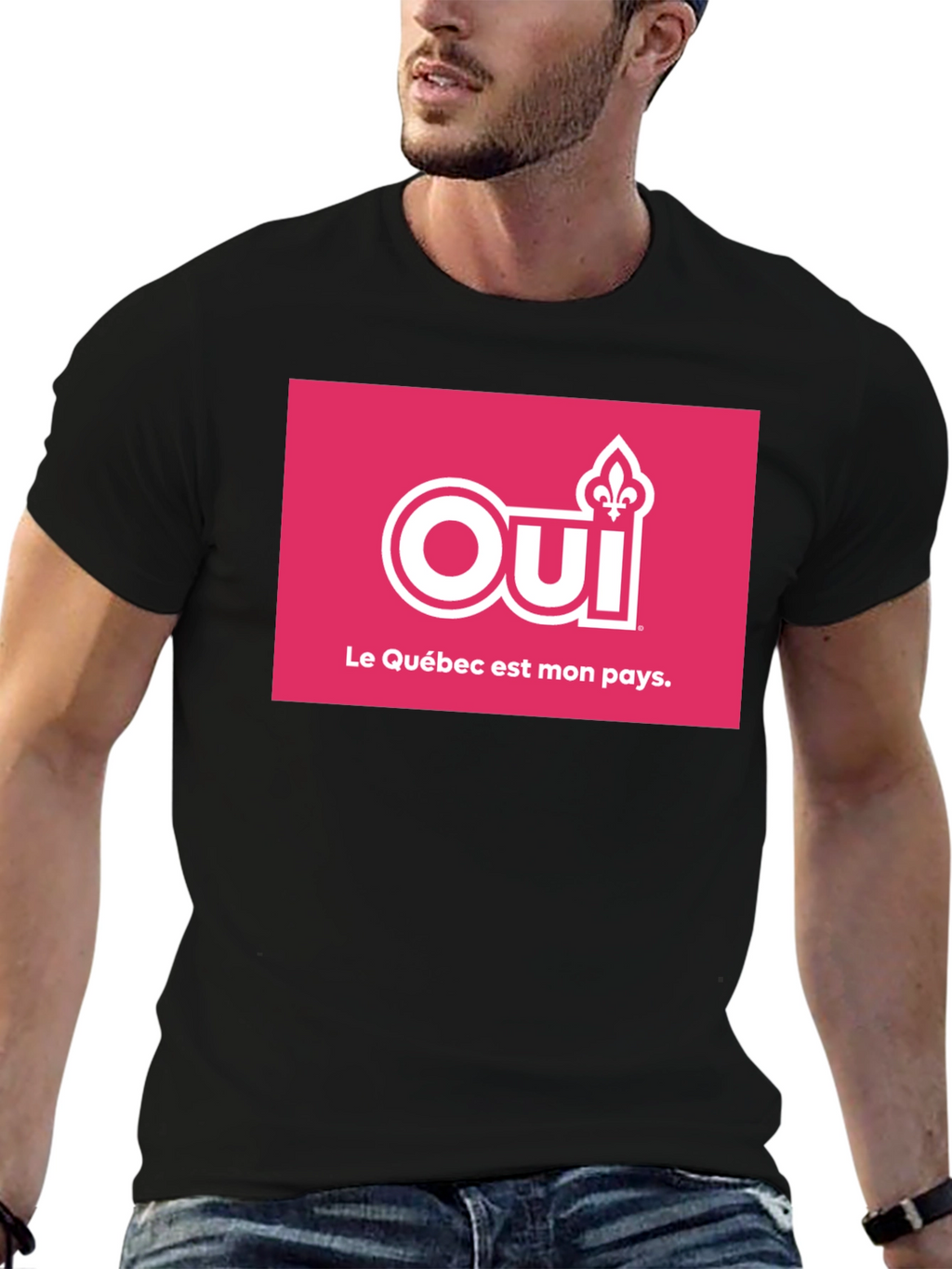 Quebec Oui T-Shirt - Le Québec est mon pays