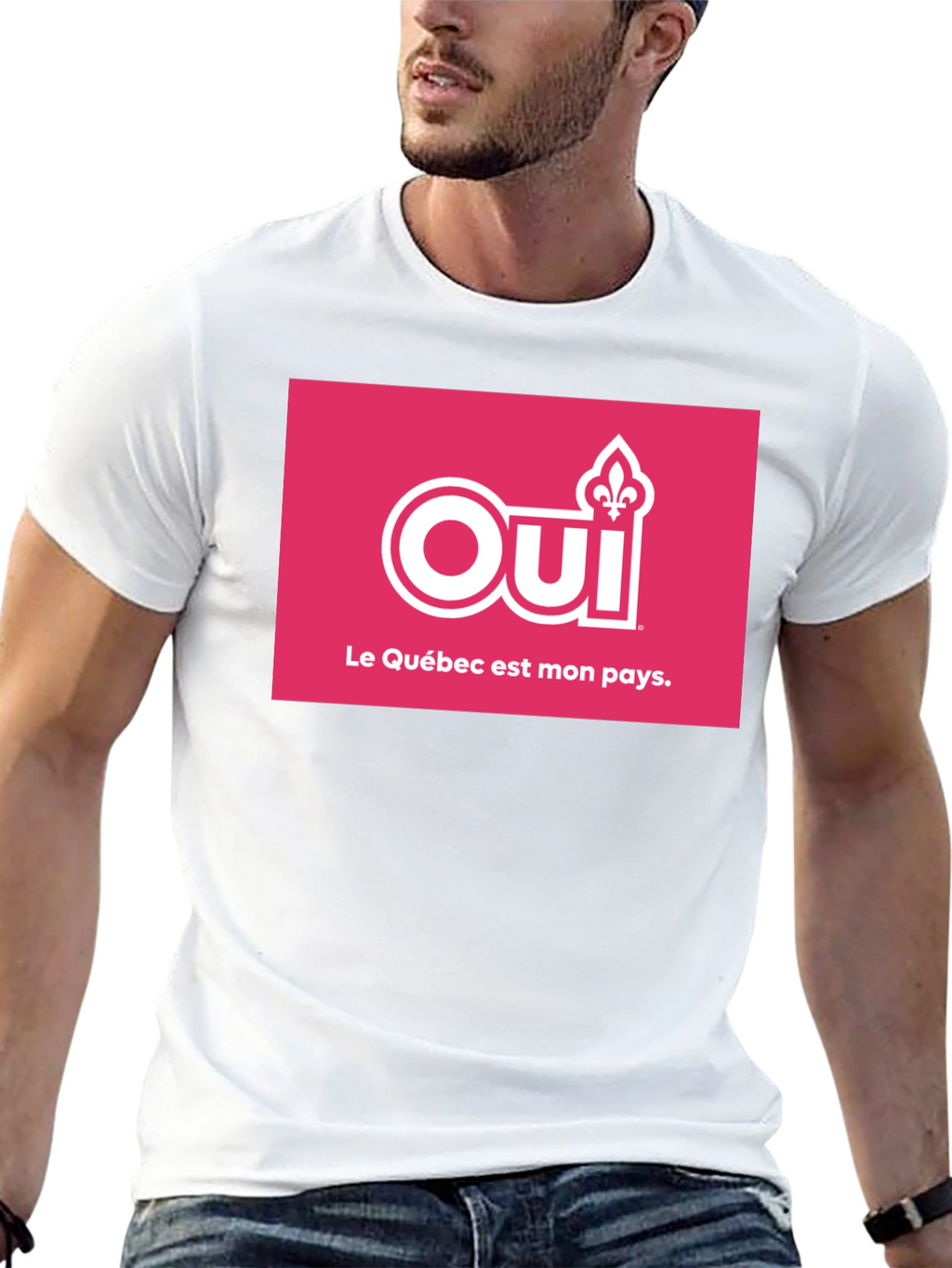 Quebec Oui T-Shirt - Le Québec est mon pays