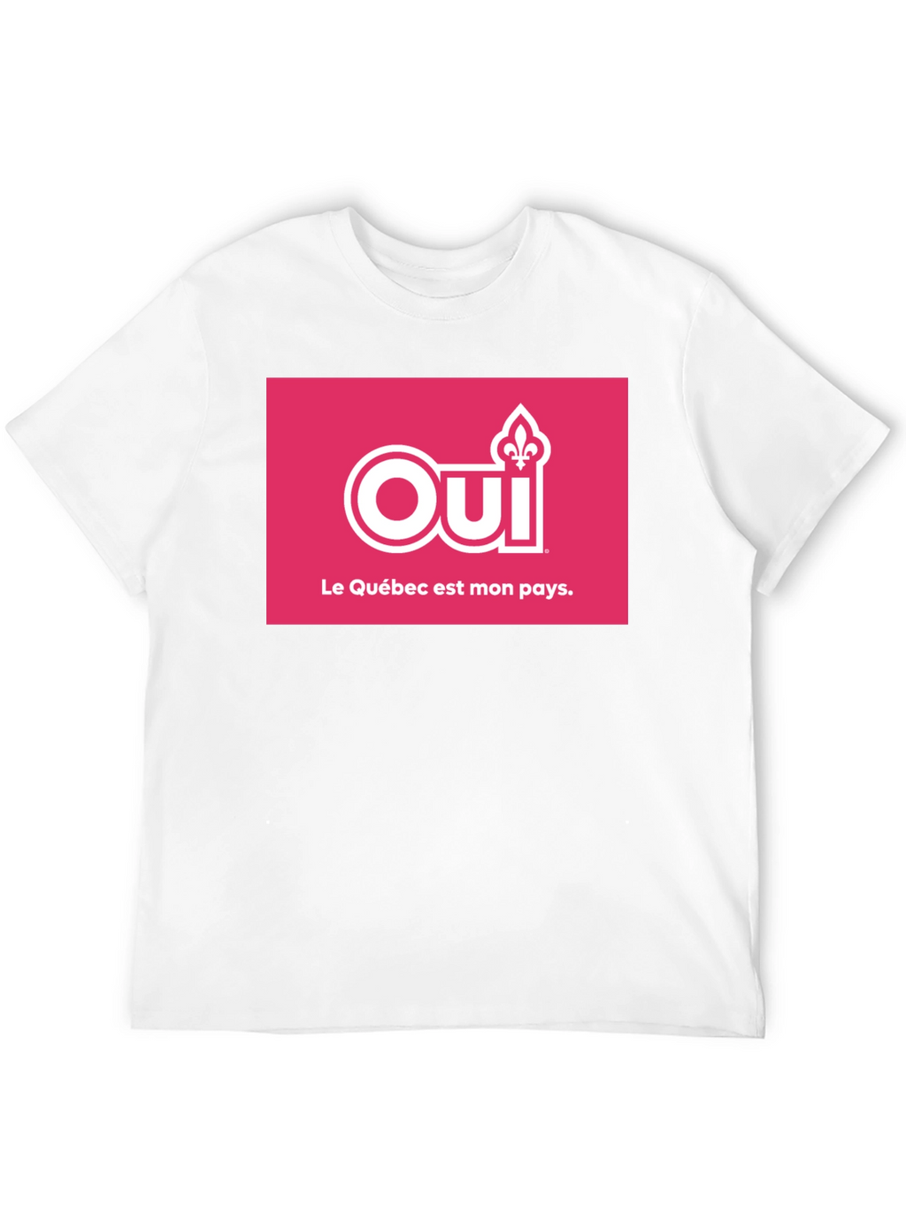 Quebec Oui T-Shirt - Le Québec est mon pays