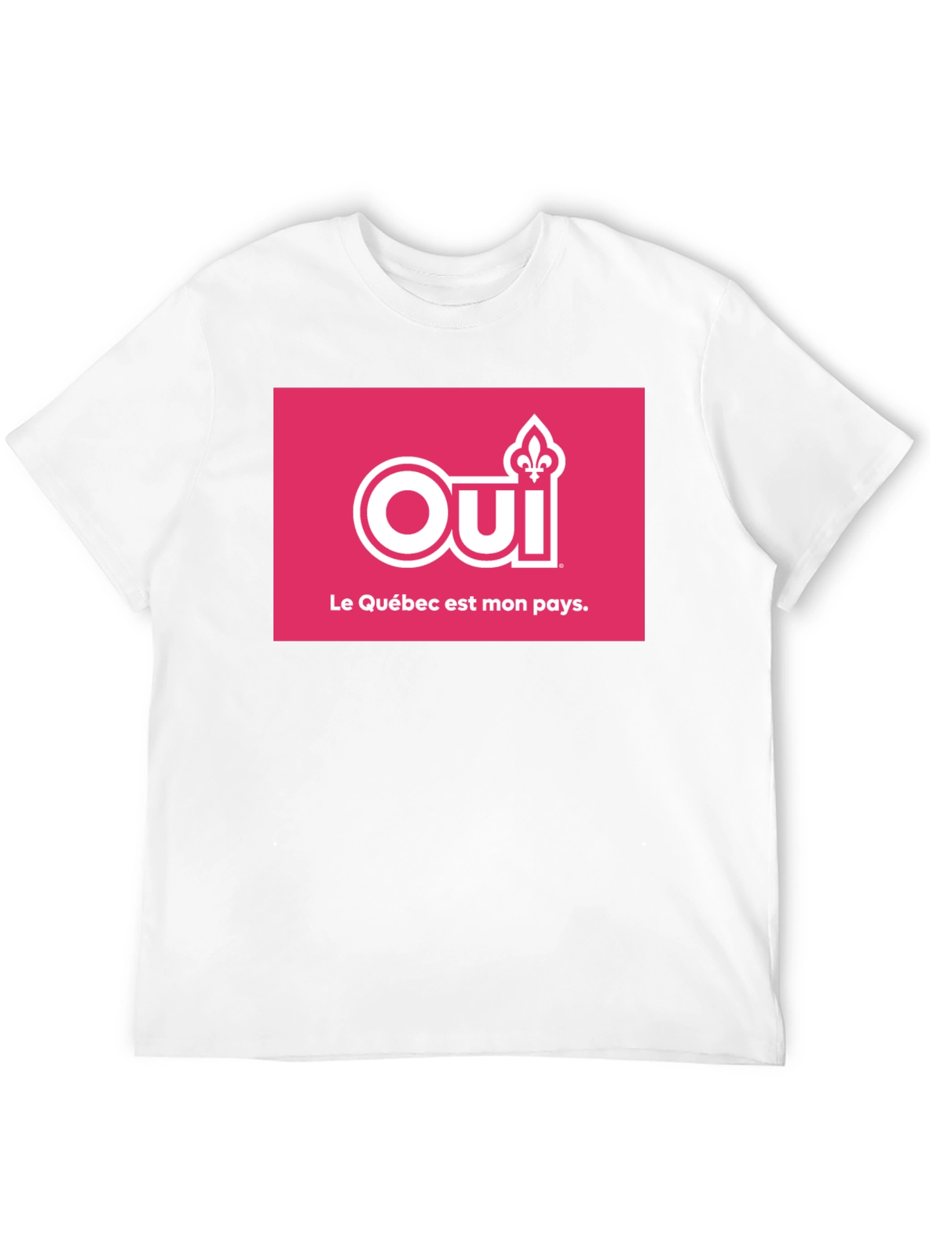 Quebec Oui T-Shirt - Le Québec est mon pays
