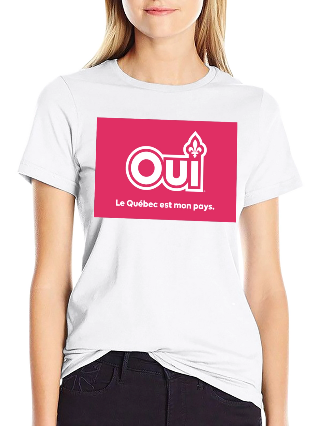 Quebec Oui T-Shirt - Le Québec est mon pays