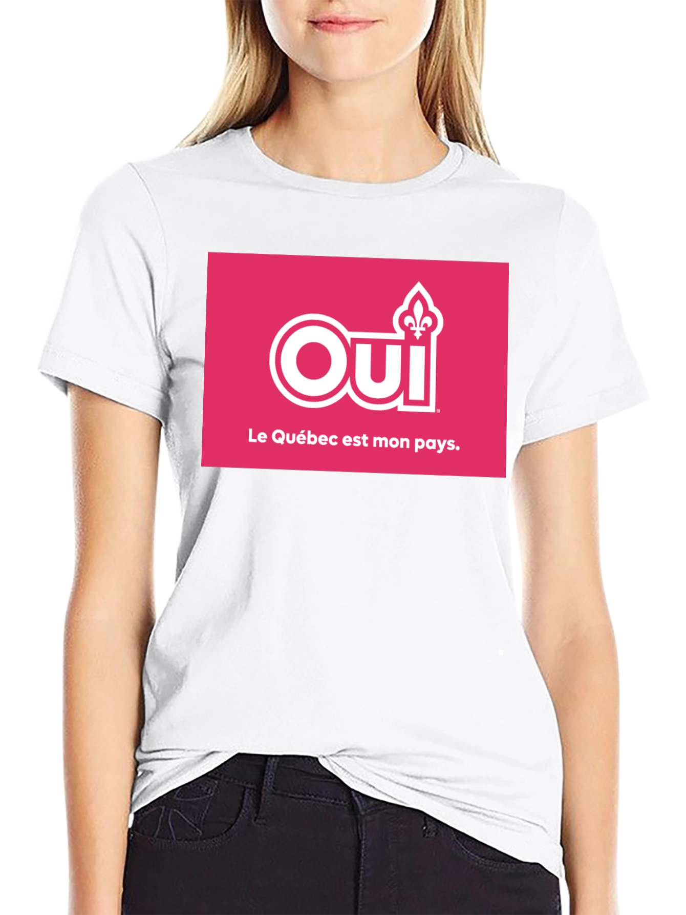 Quebec Oui T-Shirt - Le Québec est mon pays