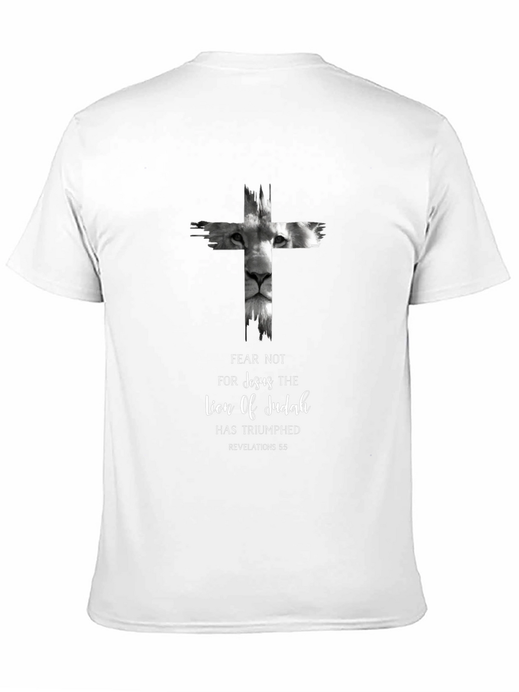 Lion of Judah Christian T-Shirt - Religious Apparel