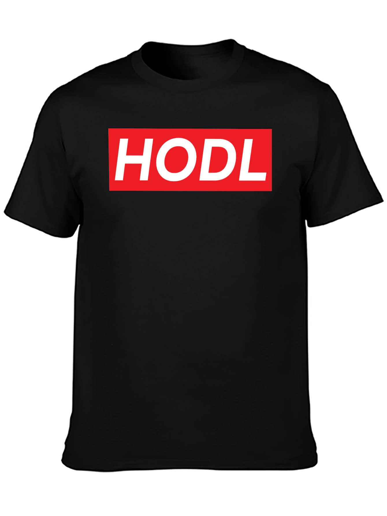 HODL Crypto Tee - Black Graphic T-Shirt