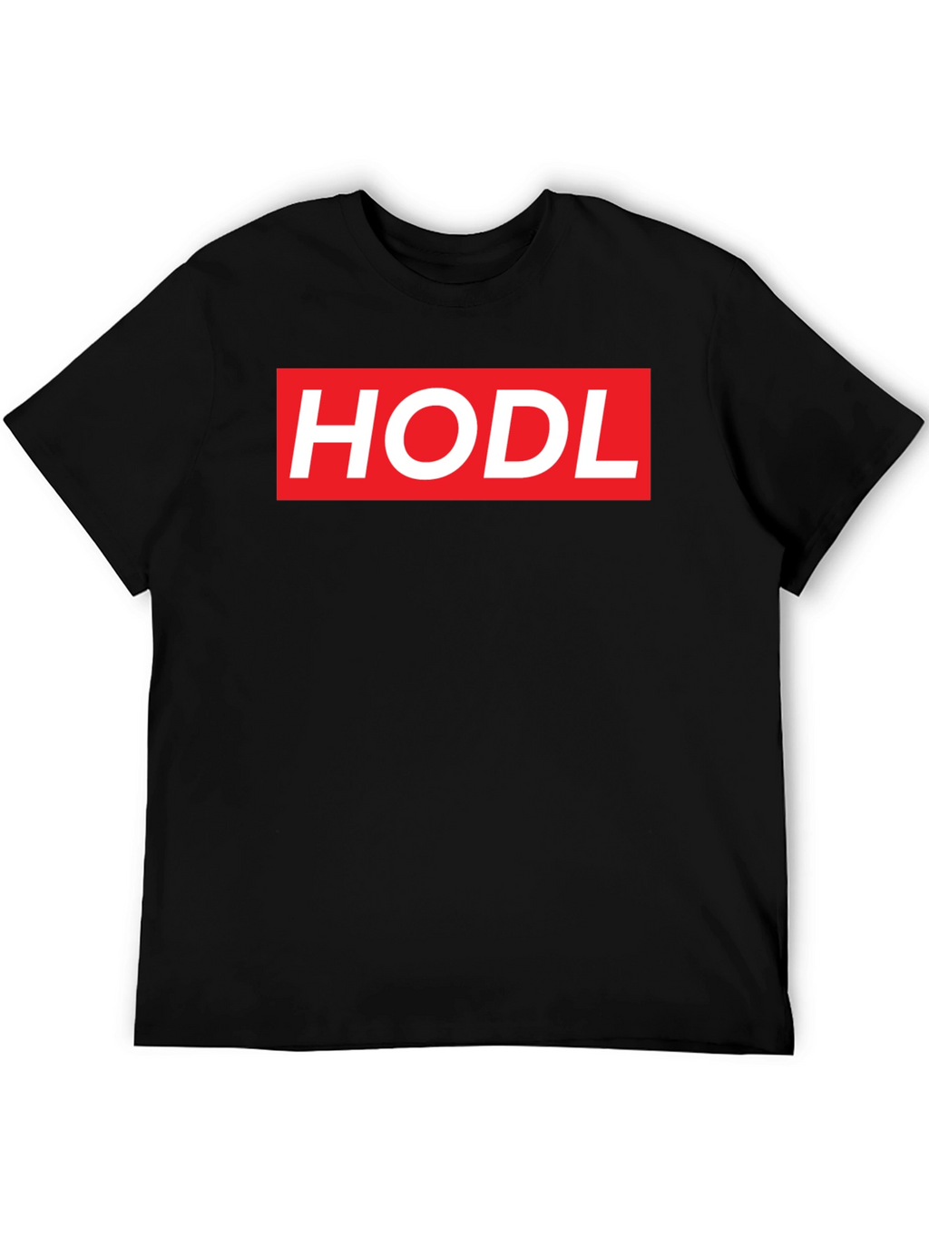 HODL Crypto Tee - Black Graphic T-Shirt