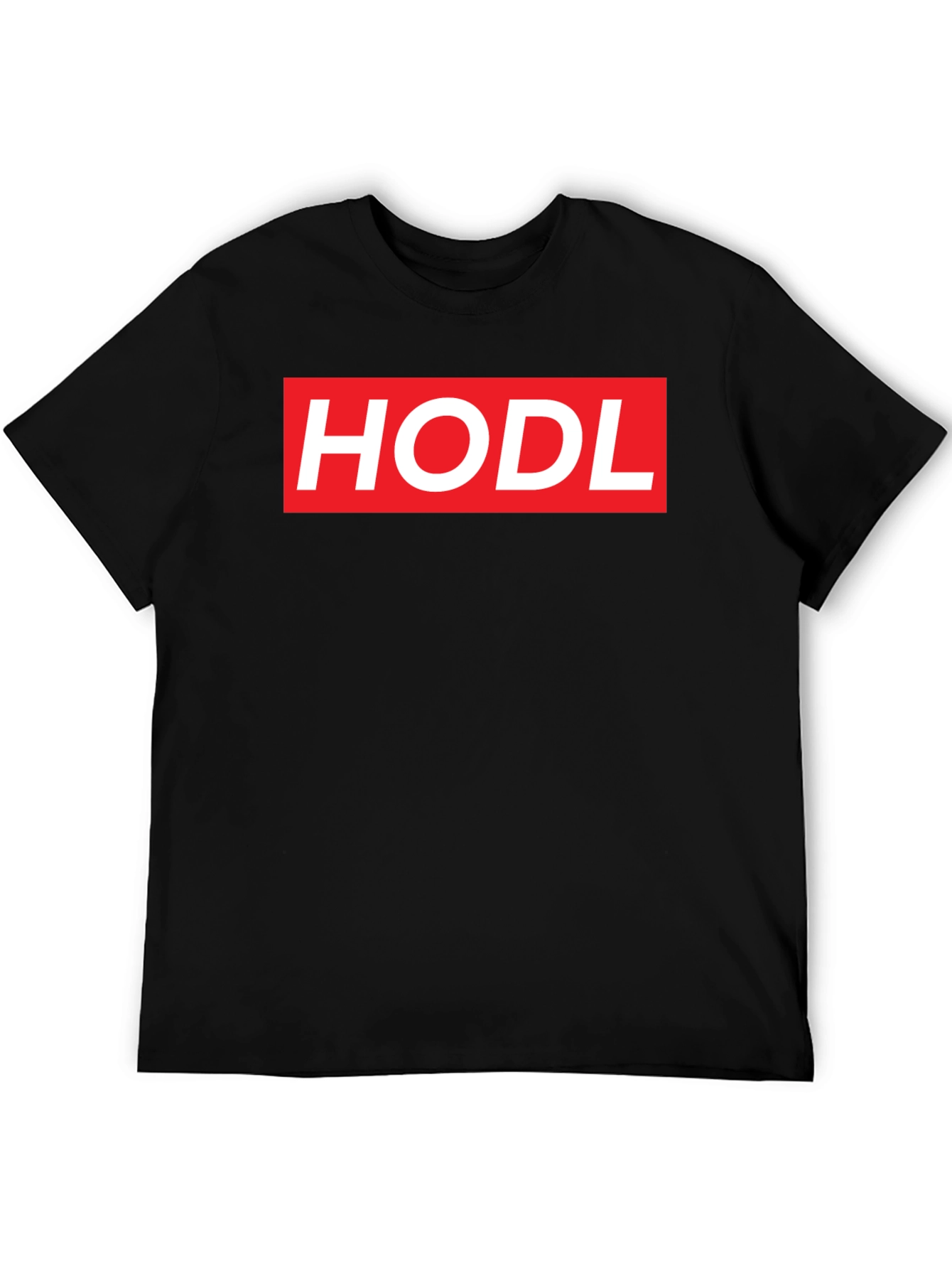 HODL Crypto Tee - Black Graphic T-Shirt