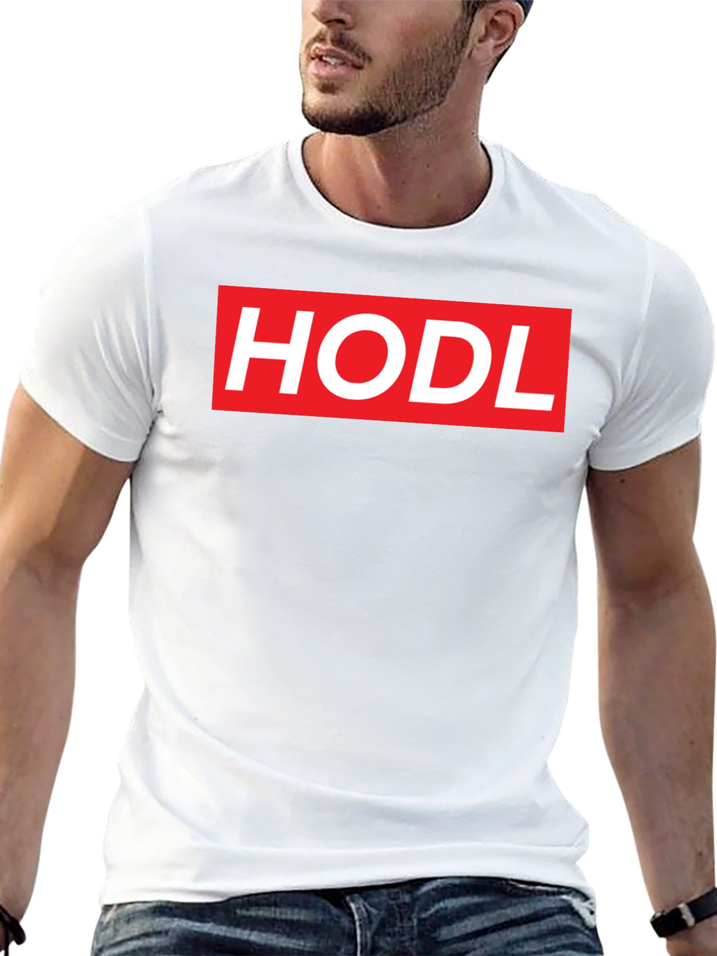 HODL Crypto Tee - Black Graphic T-Shirt