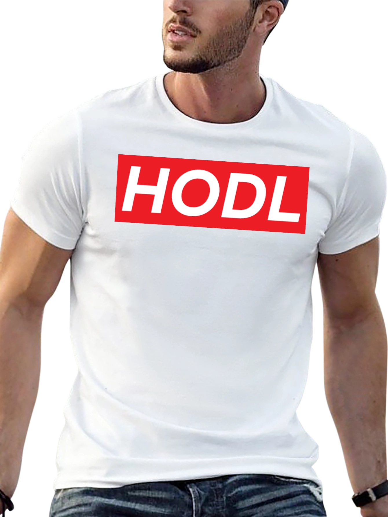 HODL Crypto Tee - Black Graphic T-Shirt