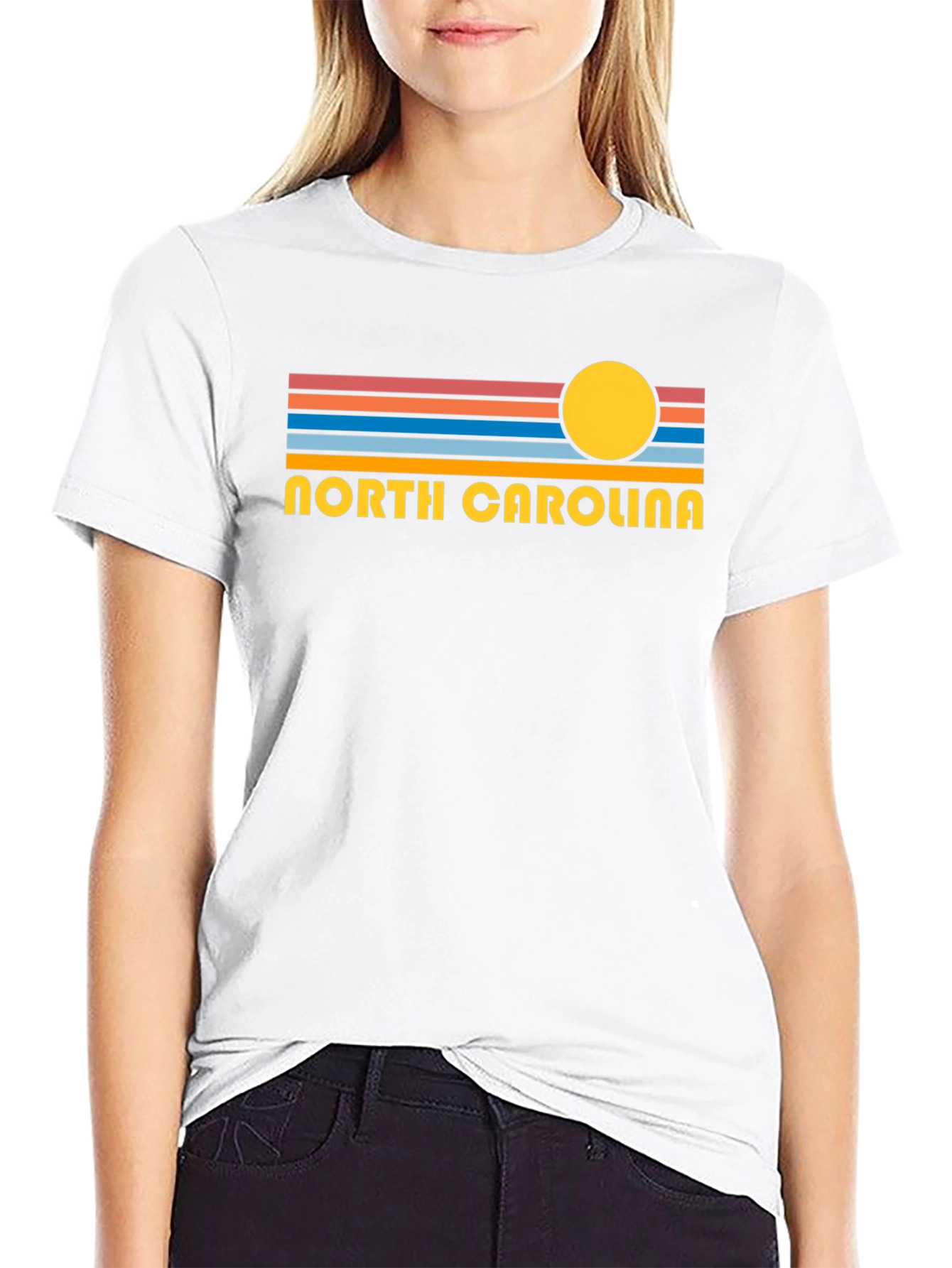 Retro North Carolina Graphic T-Shirt