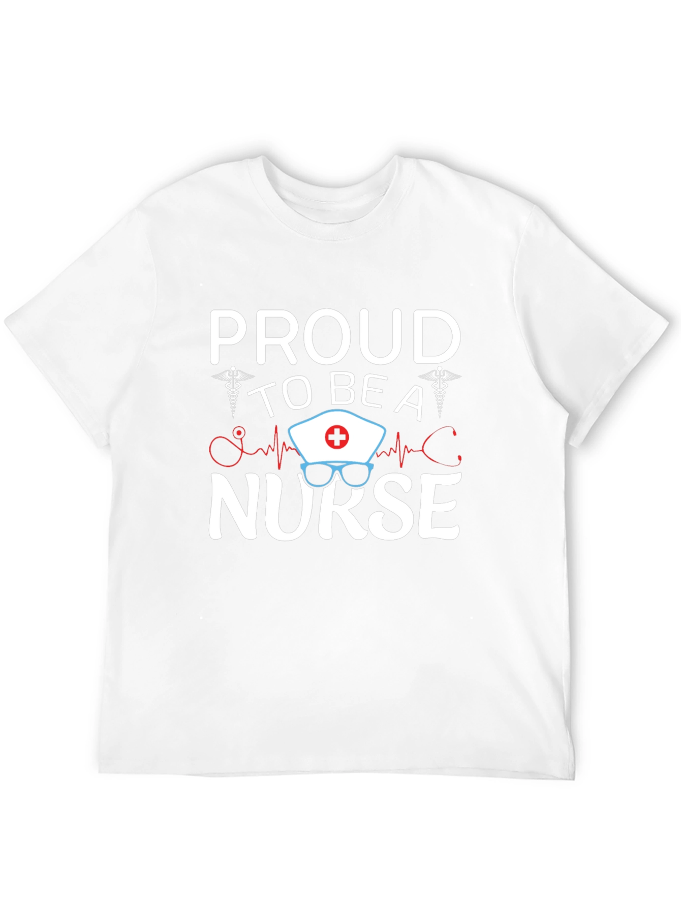 Proud Nurse Graphic T-Shirt - Black Unisex