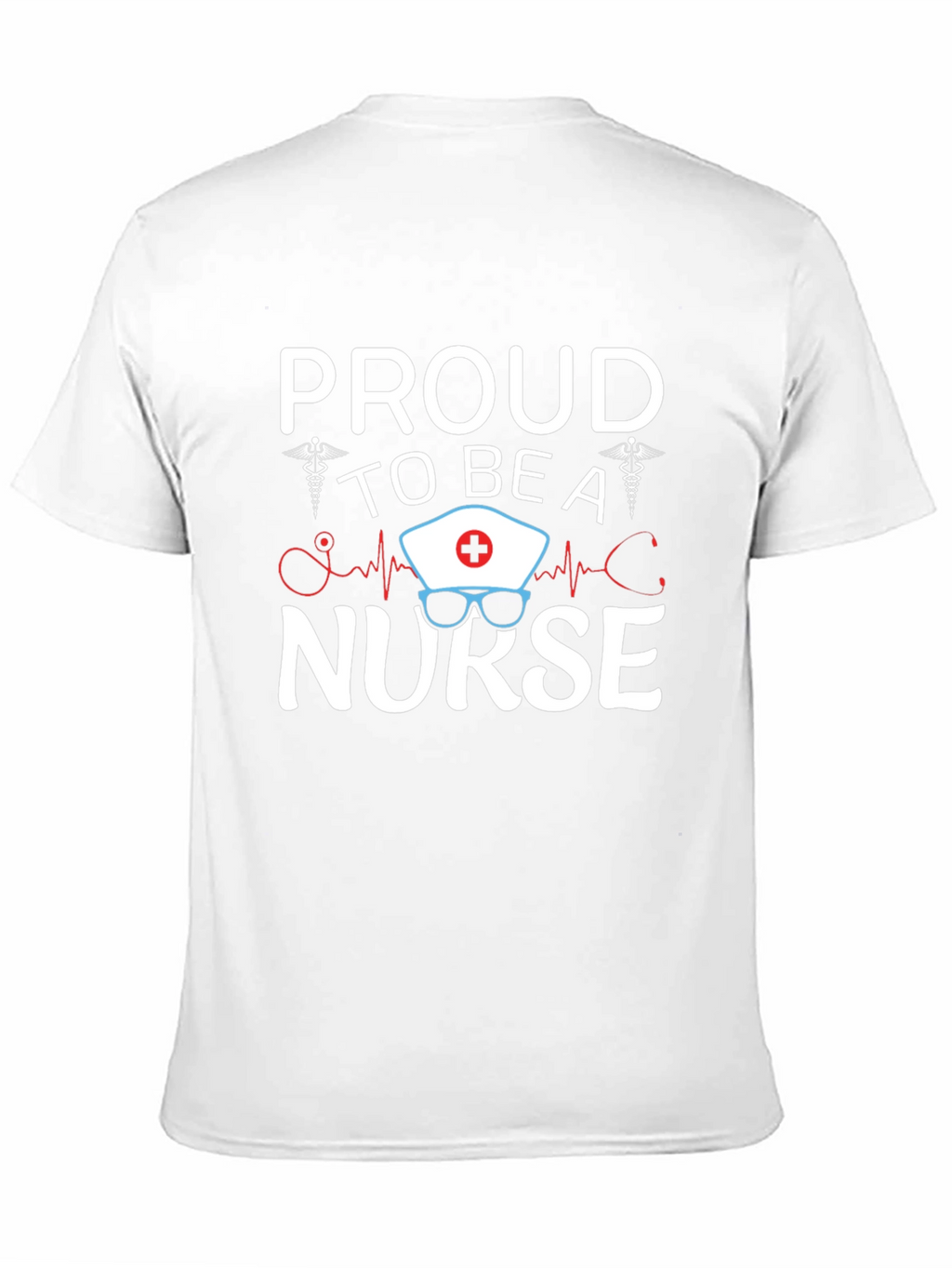 Proud Nurse Graphic T-Shirt - Black Unisex