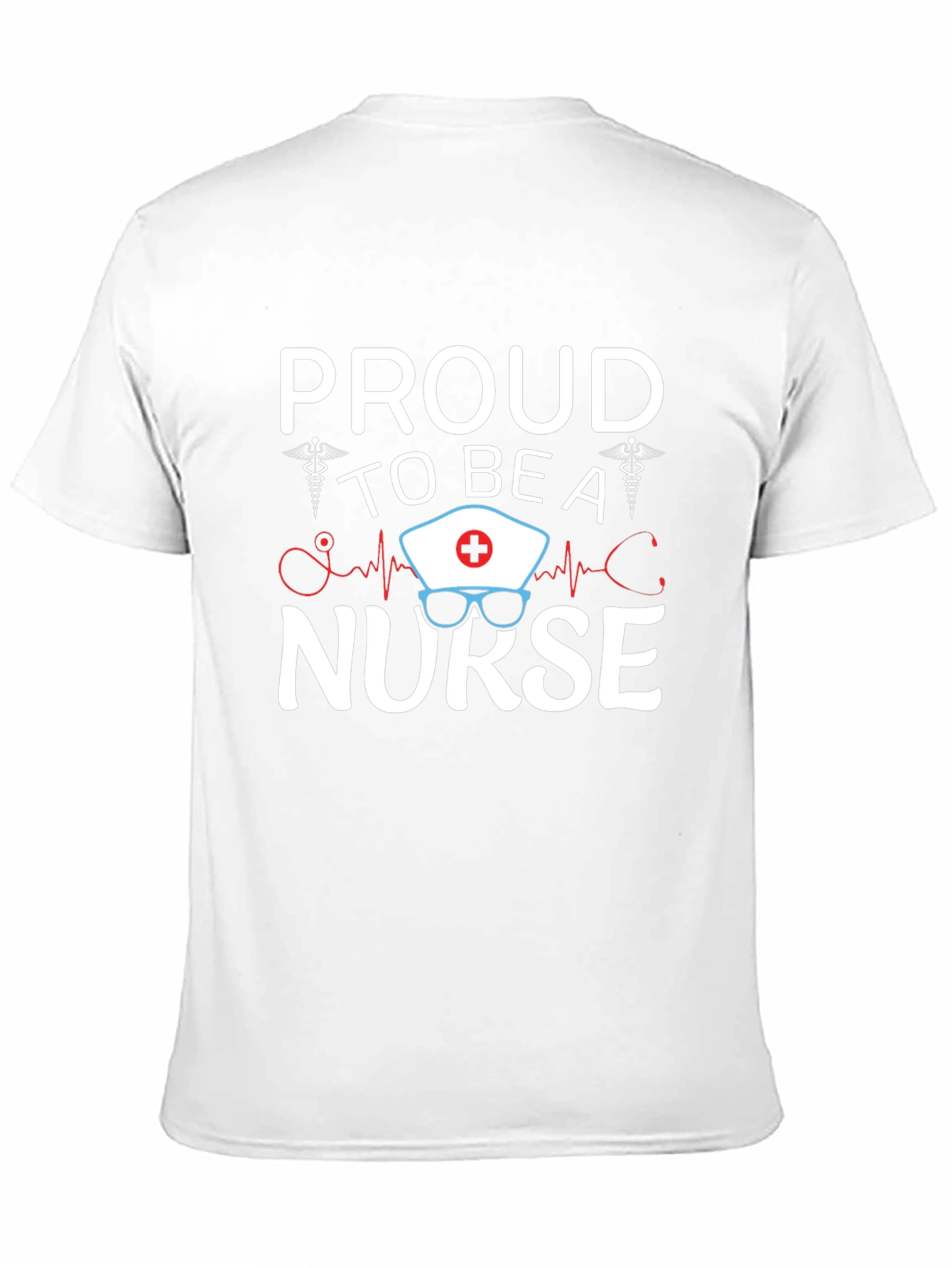 Proud Nurse Graphic T-Shirt - Black Unisex