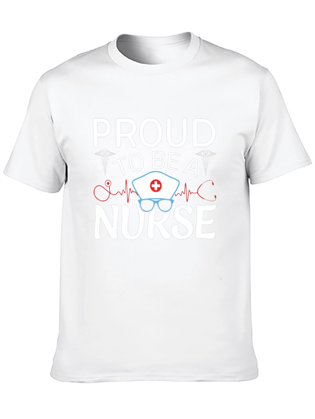 Proud Nurse Graphic T-Shirt - Black Unisex