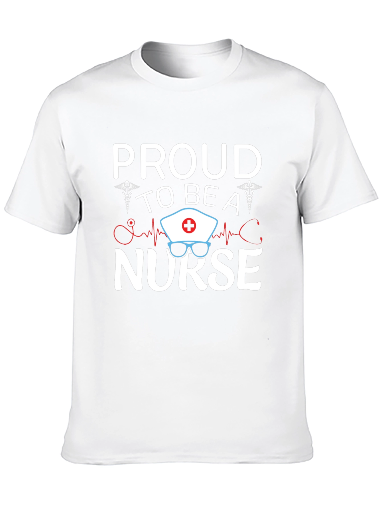 Proud Nurse Graphic T-Shirt - Black Unisex