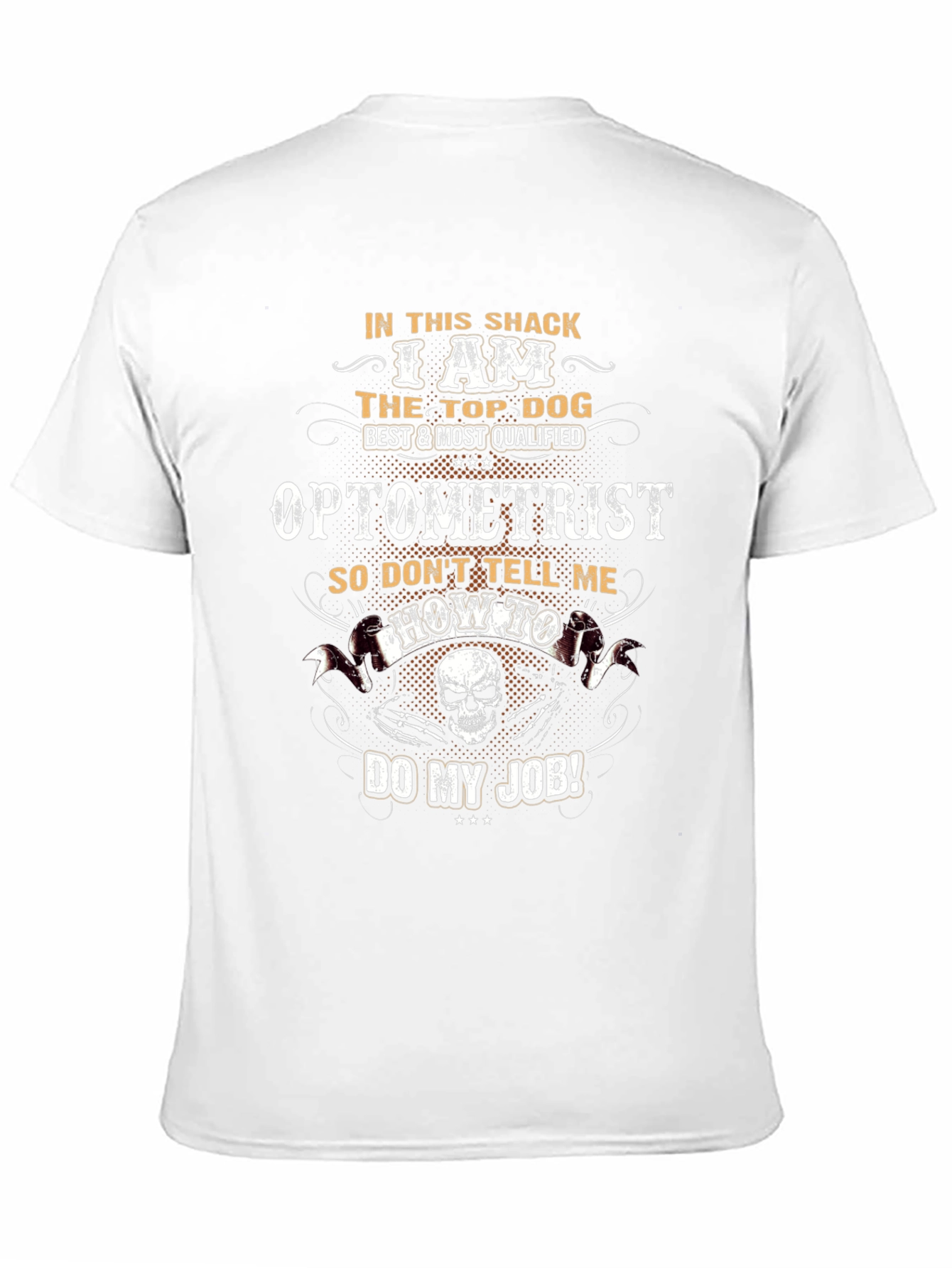 Optometrist Top Dog Graphic Tee