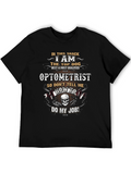 Optometrist Top Dog Graphic Tee