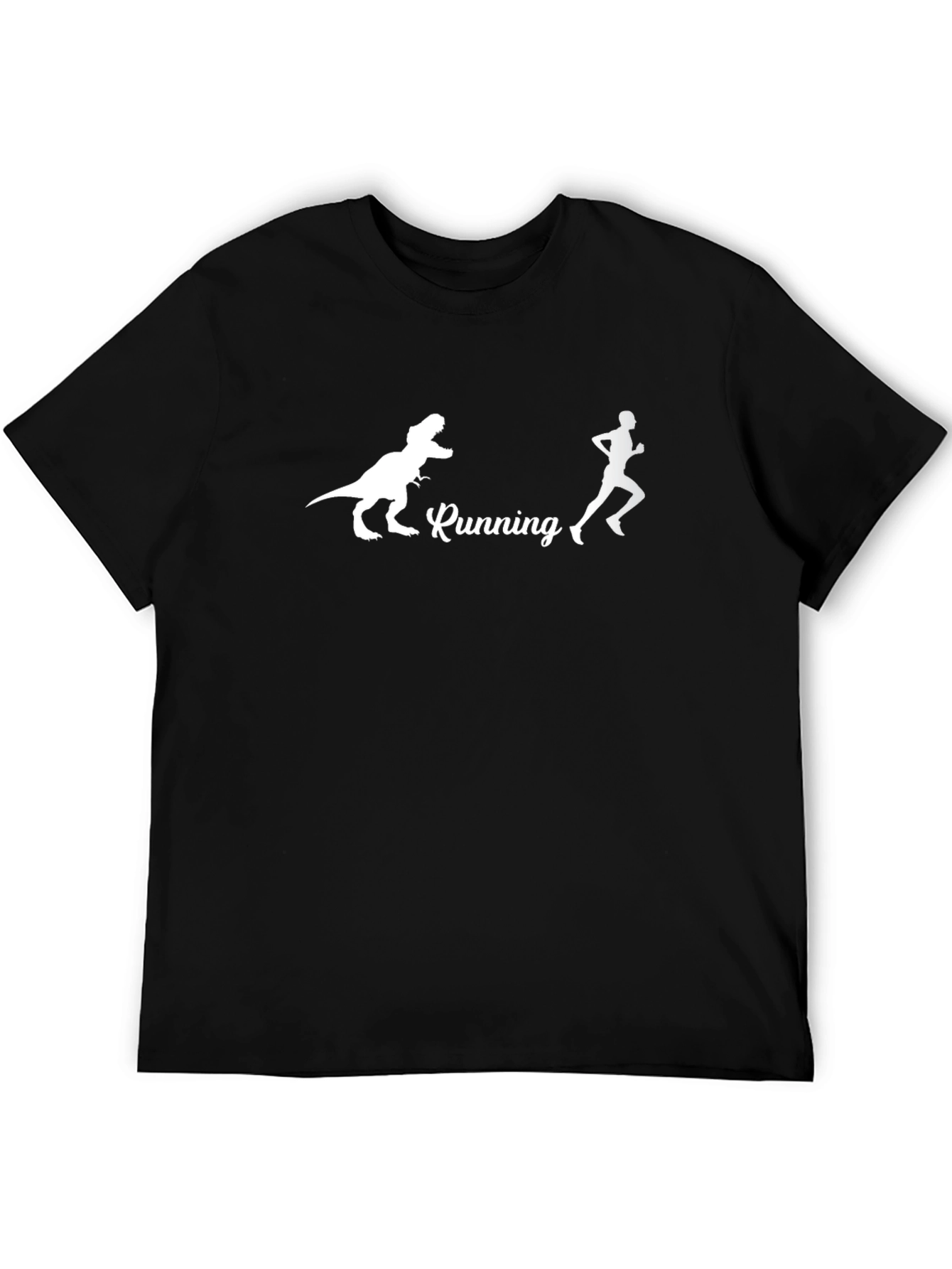 Running from Dinosaur Graphic Tee