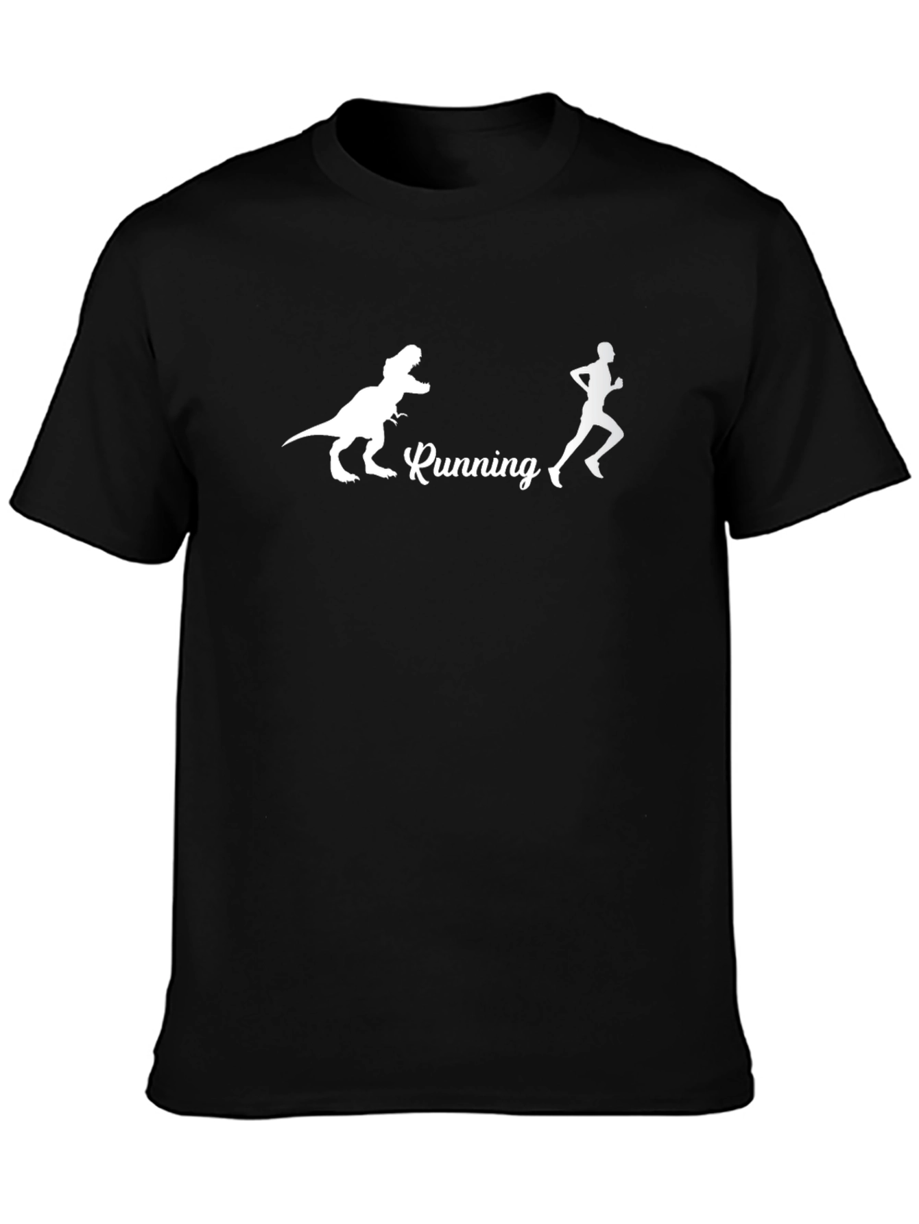 Running from Dinosaur Graphic Tee