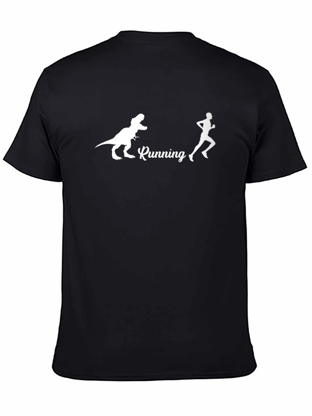 Running from Dinosaur Graphic Tee