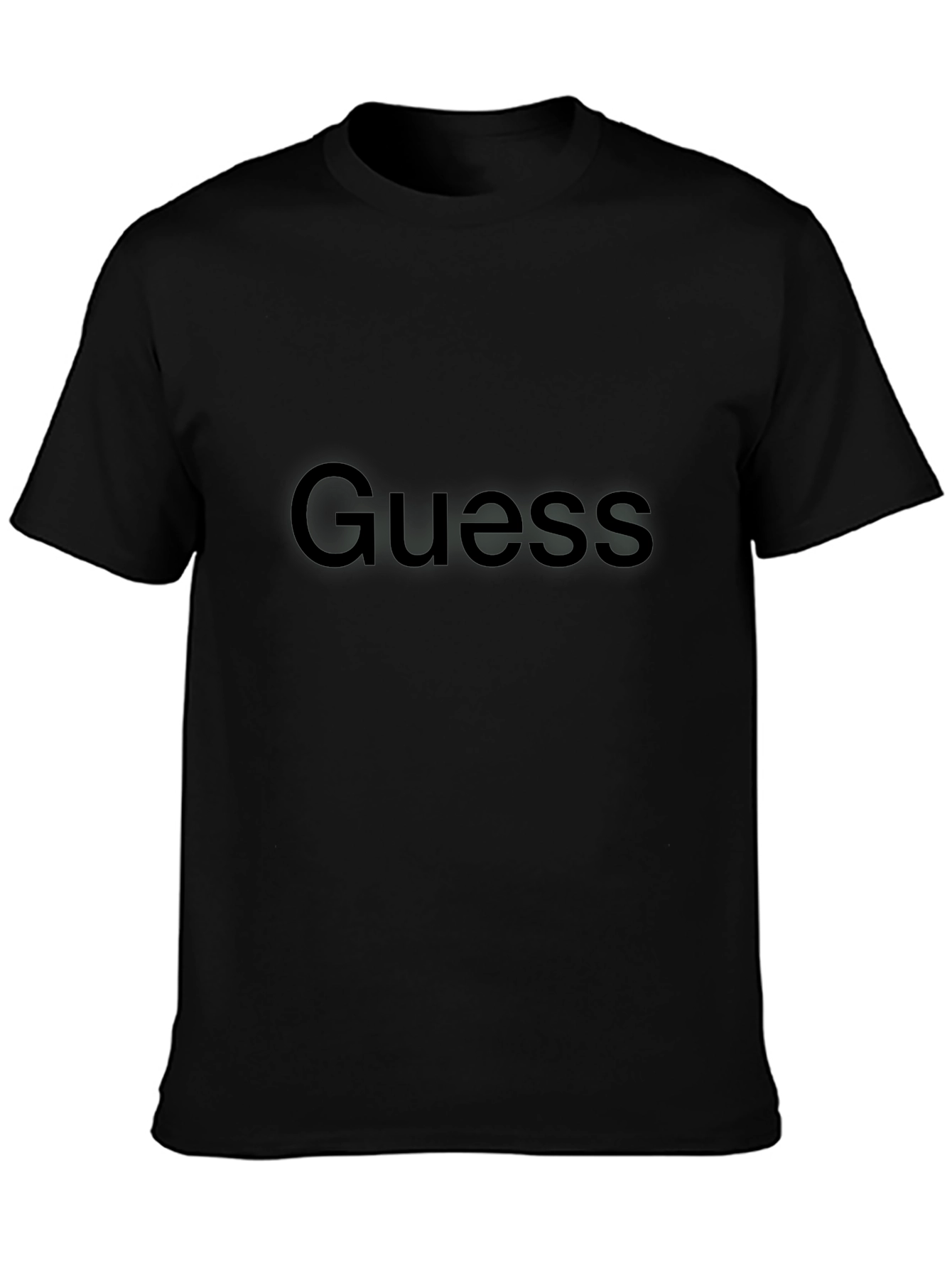 Guess Black T-Shirt - Stylish & Casual Wear