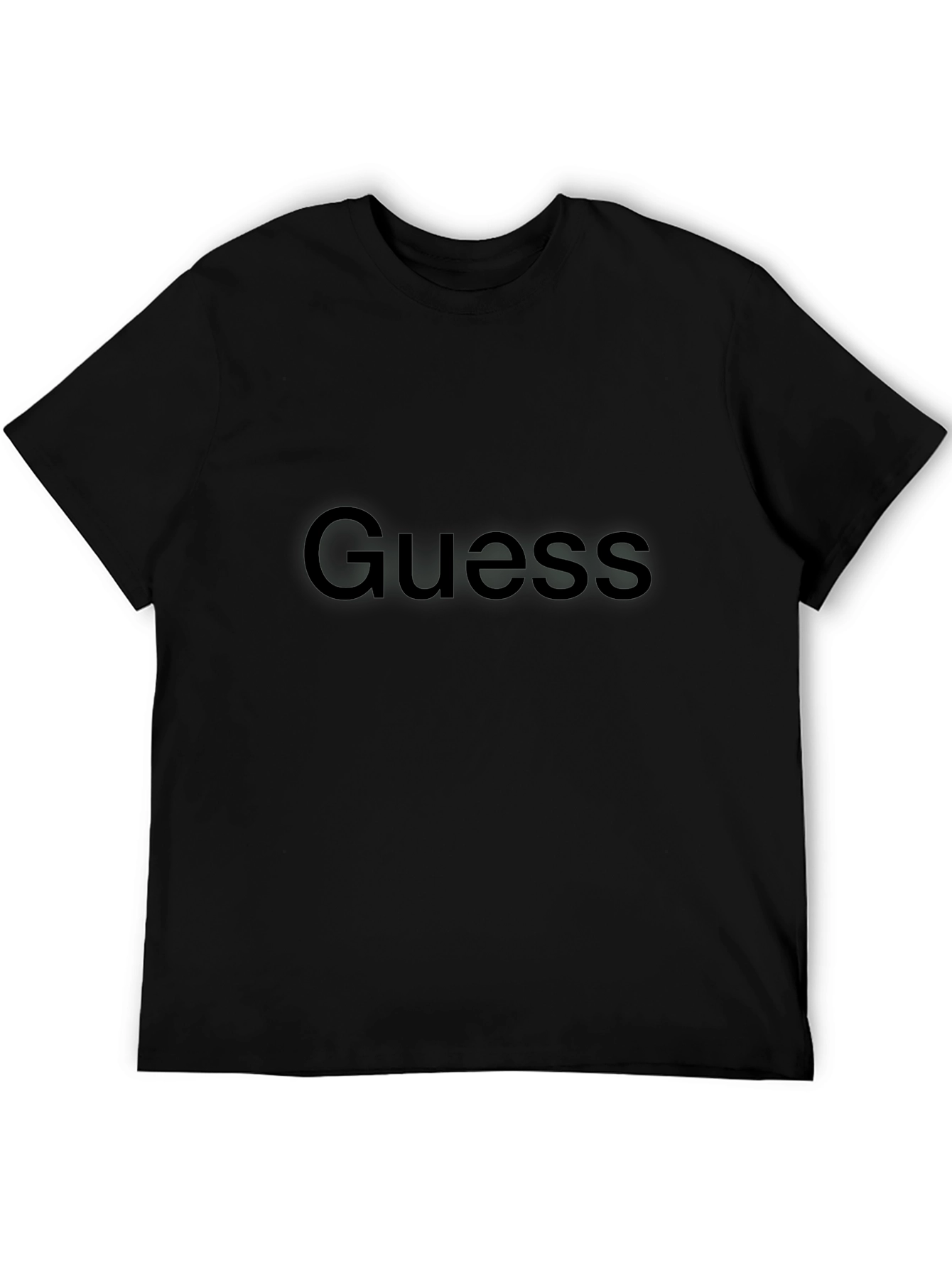 Guess Black T-Shirt - Stylish & Casual Wear